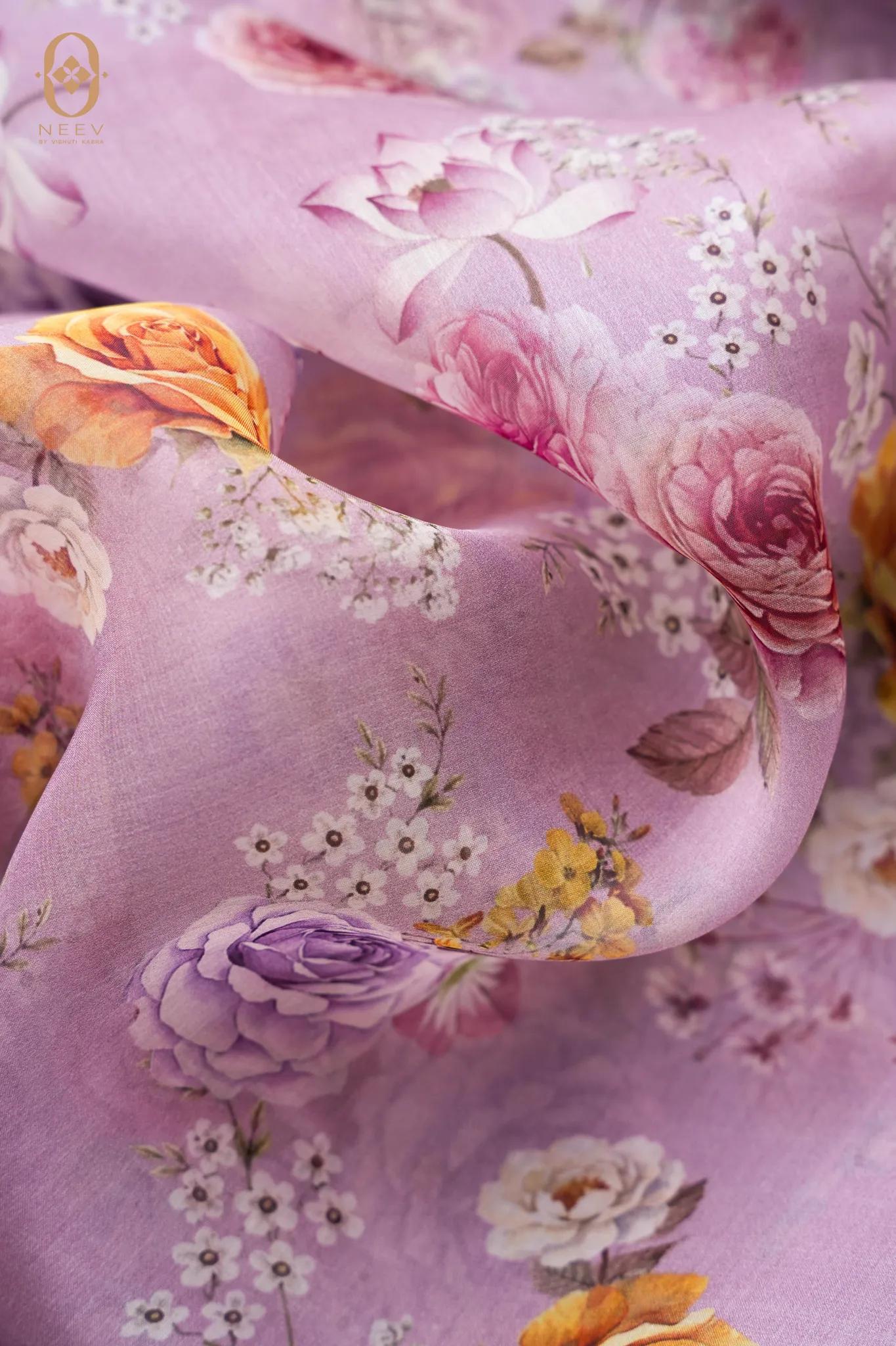 Printed Organza Fabric