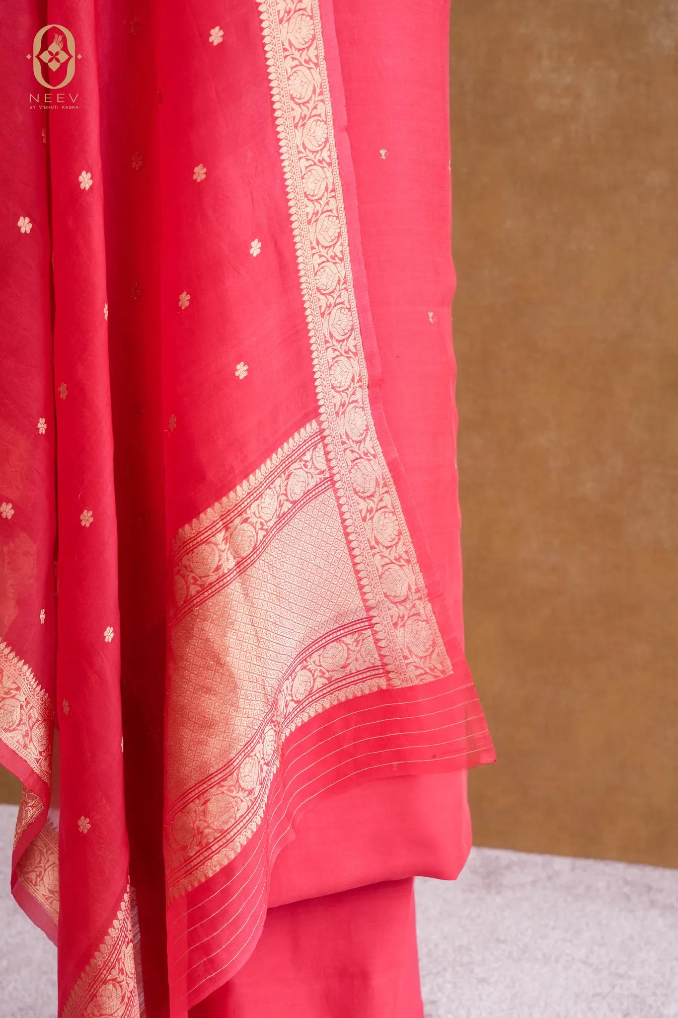 Neev Bestseller- Chinia Silk Boota Suit Set