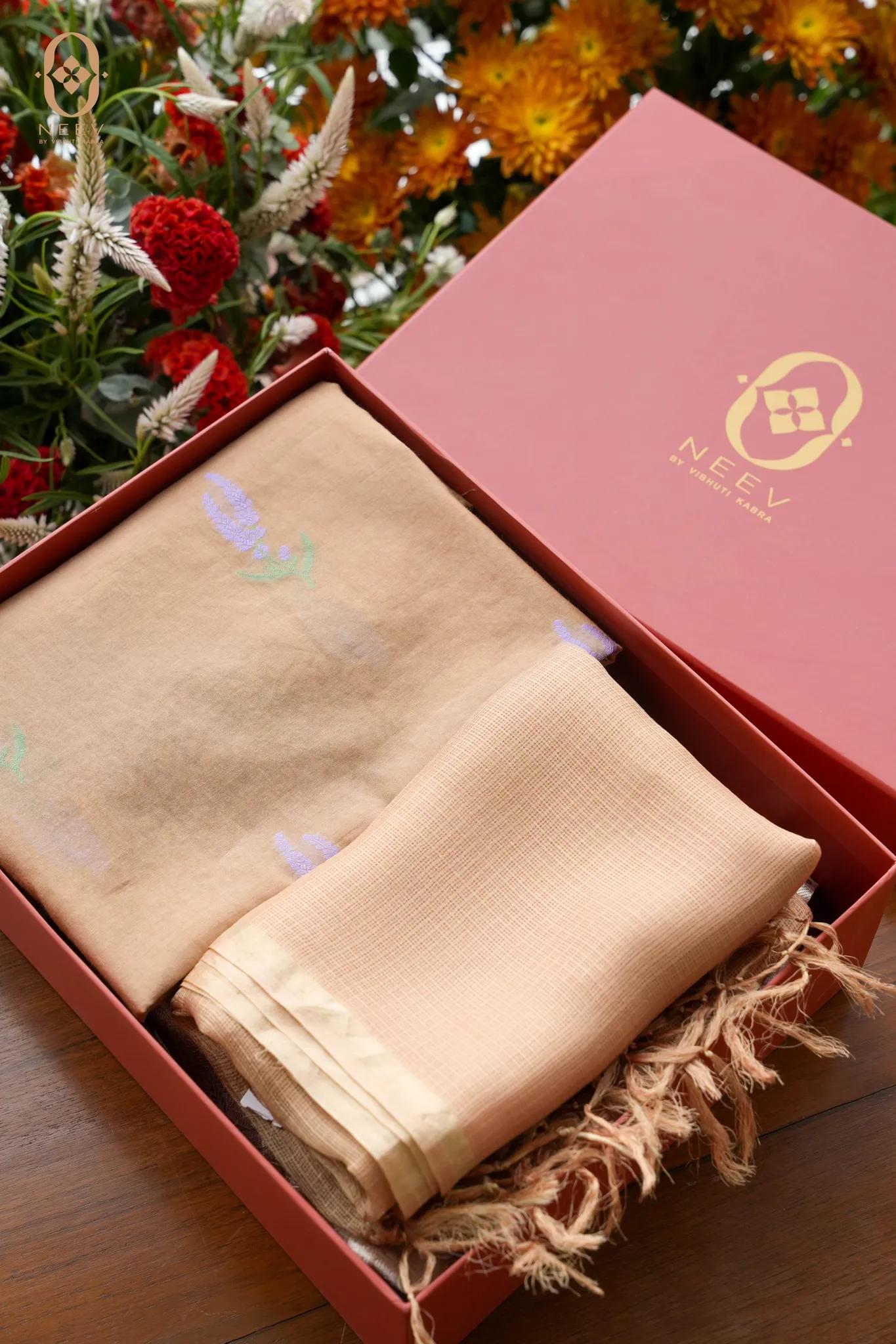 Chanderi Suit Set