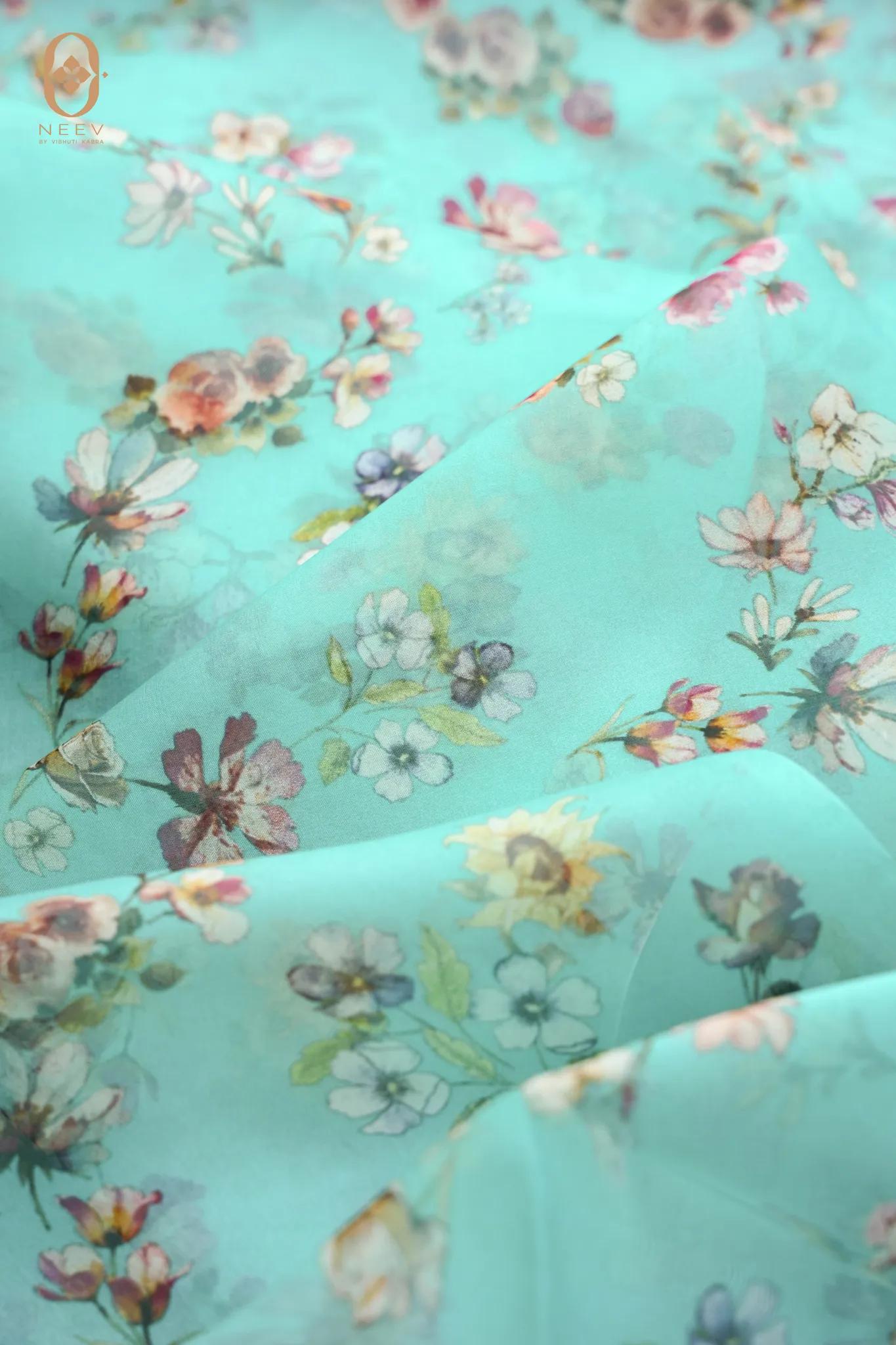 Printed Organza Fabric