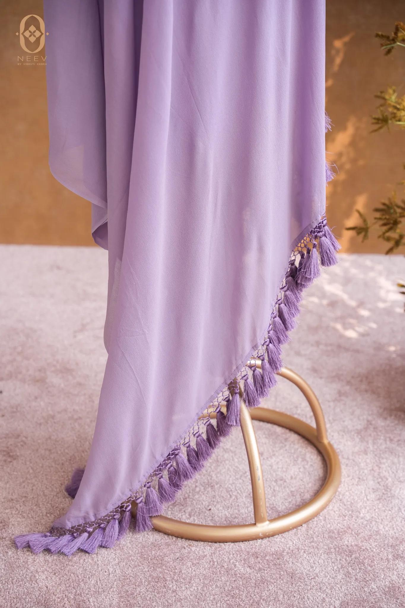 Georgette Tasseled Dupatta
