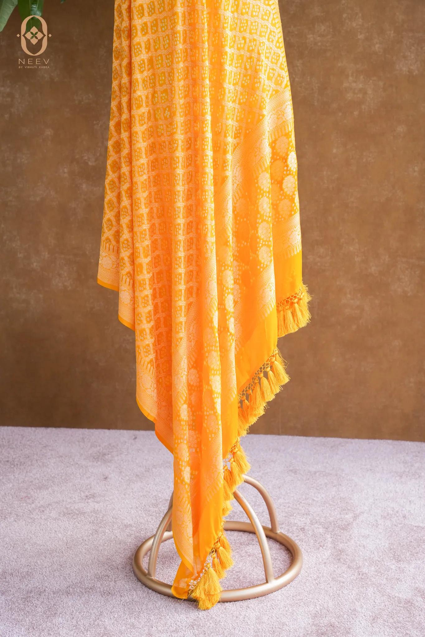 Georgette Bandhani Dupatta