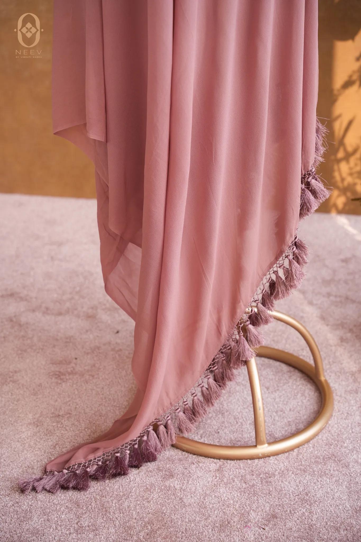 Georgette Tasseled Dupatta
