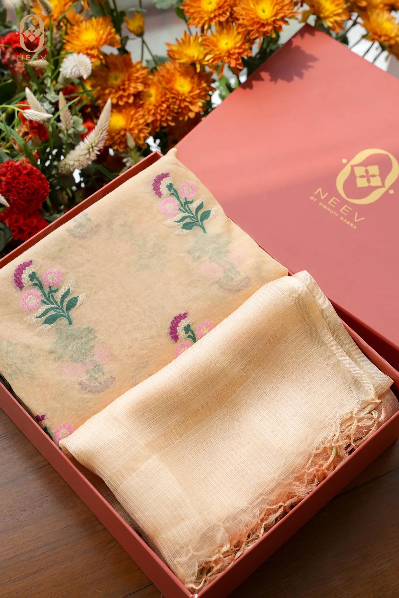 Chanderi Suit Set