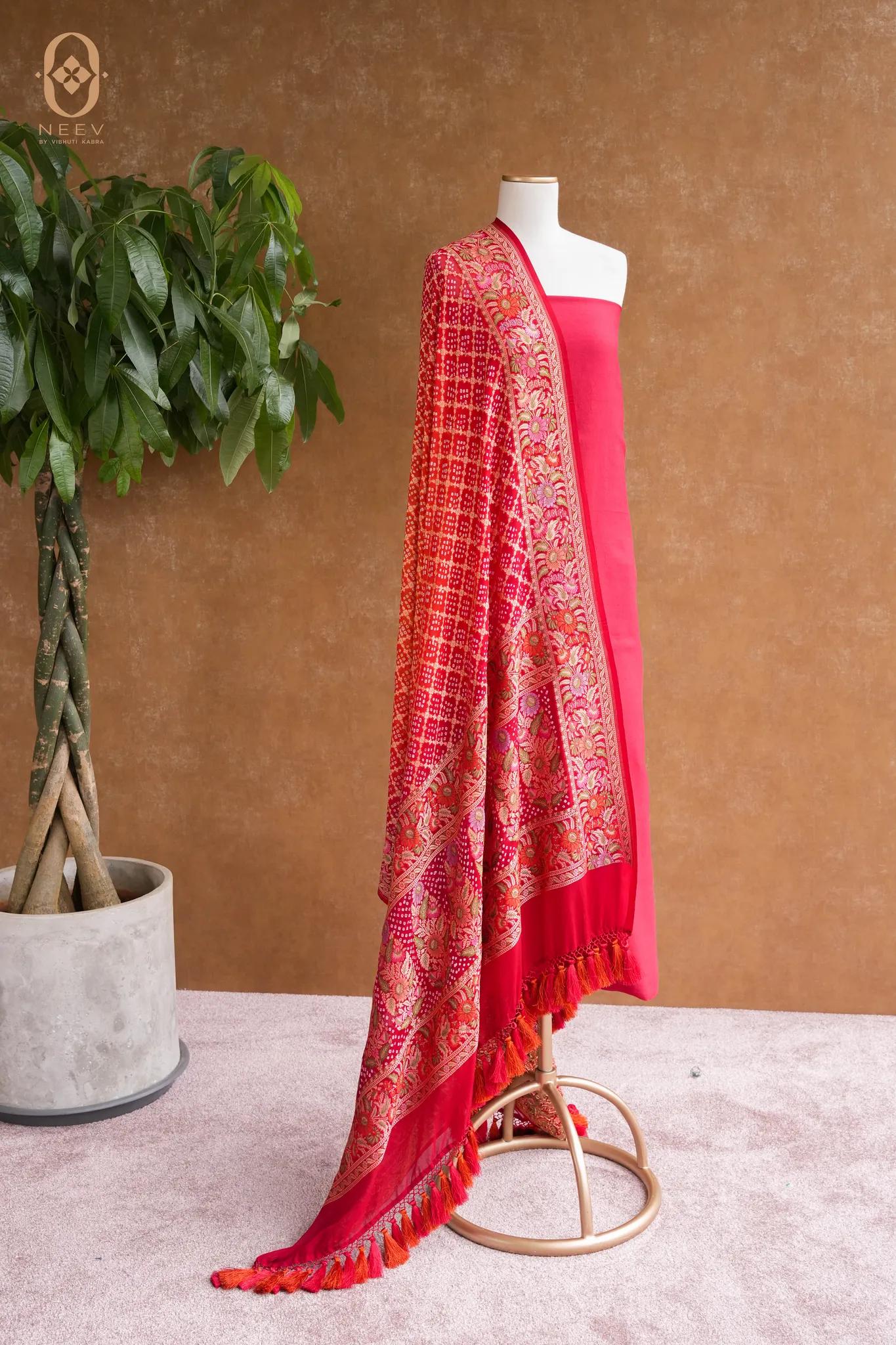 Chinia Silk Suit Set