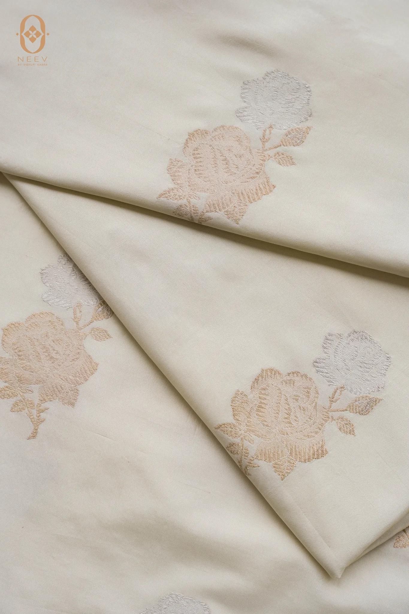 Gulboota Katan Silk Fabric