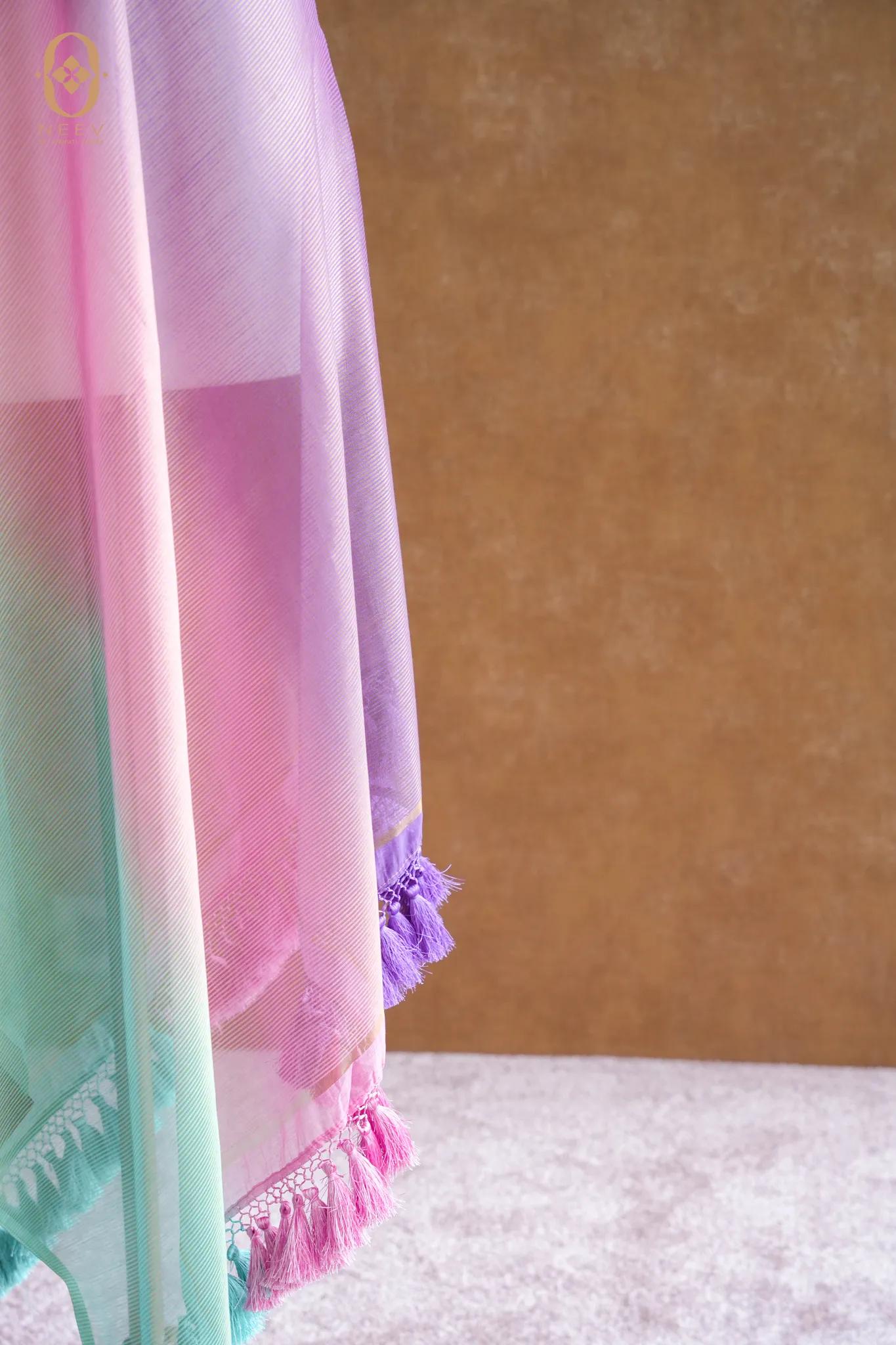 Kora Silk Ombre Dupatta