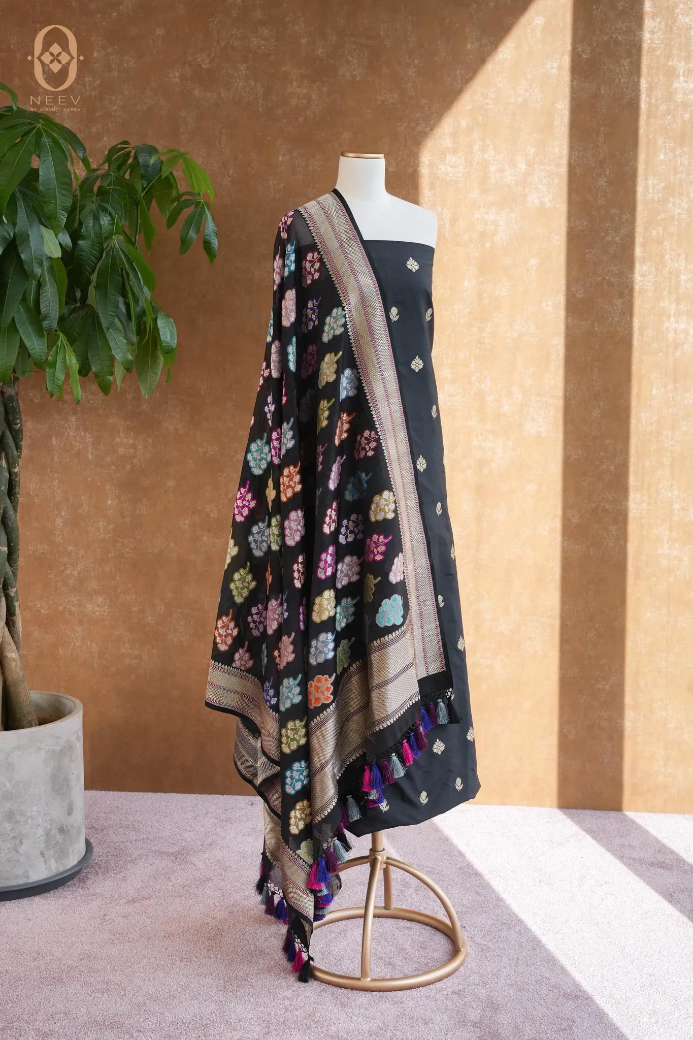 Katan Silk Suit Set