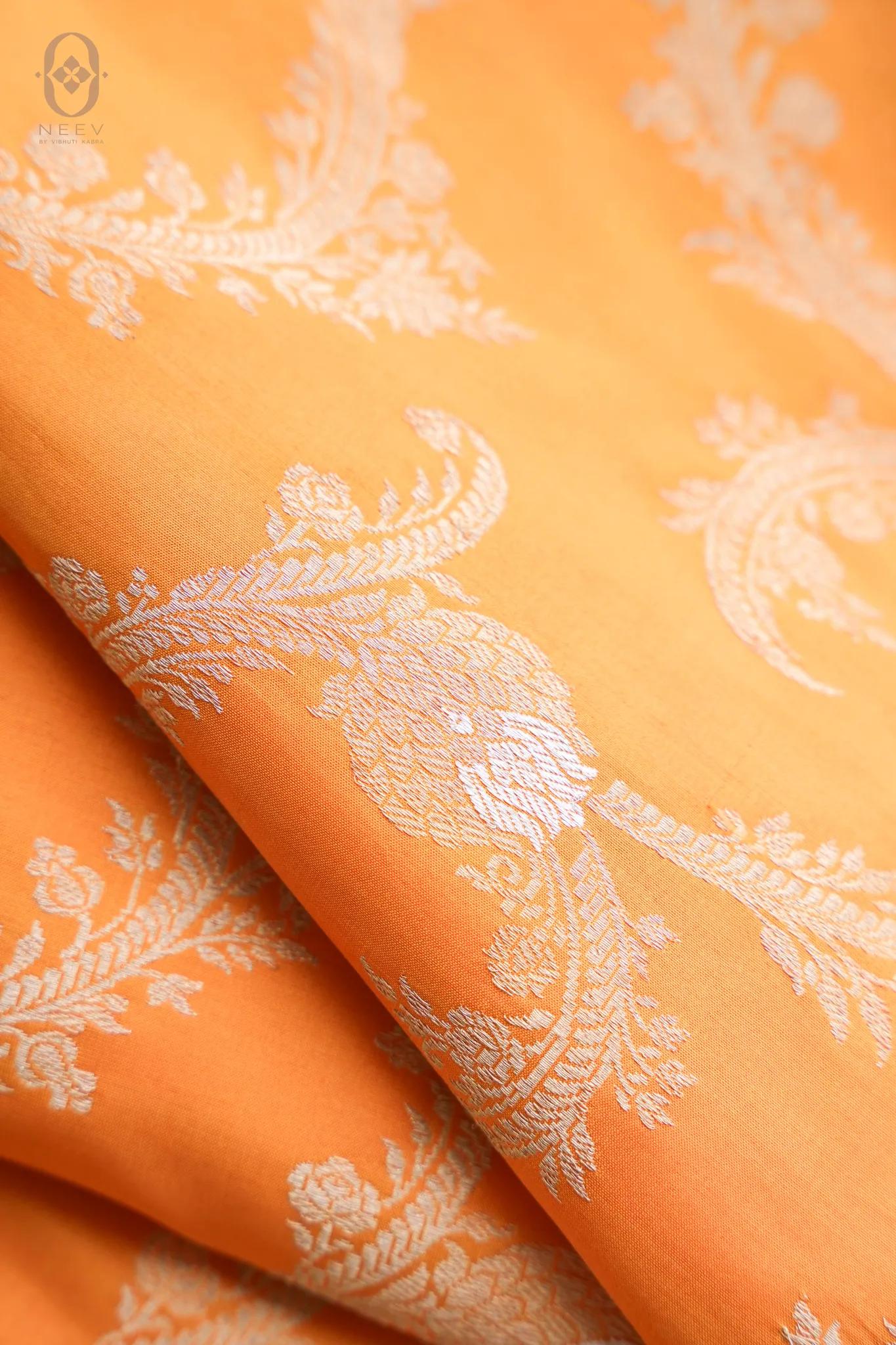 Premium Katan Silk Jaal Fabric