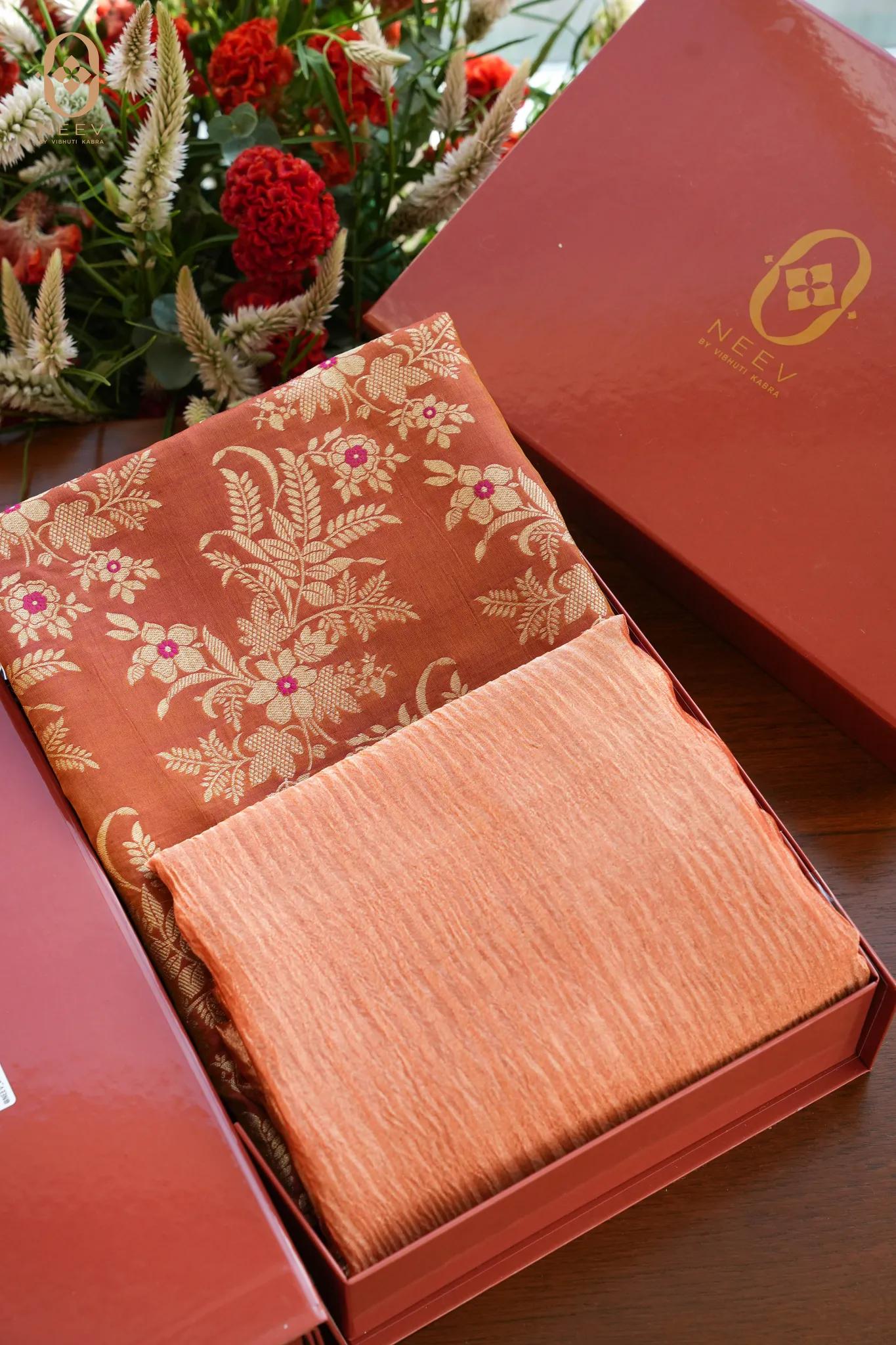 Chanderi Suit Set