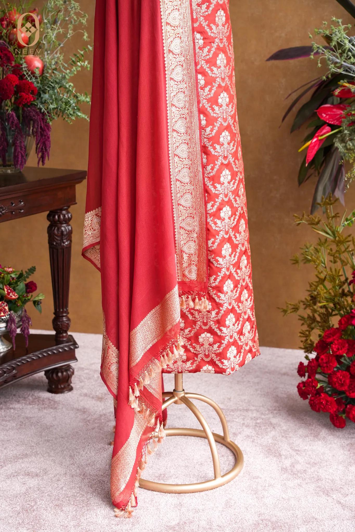 Premium Katan Silk Suit Set