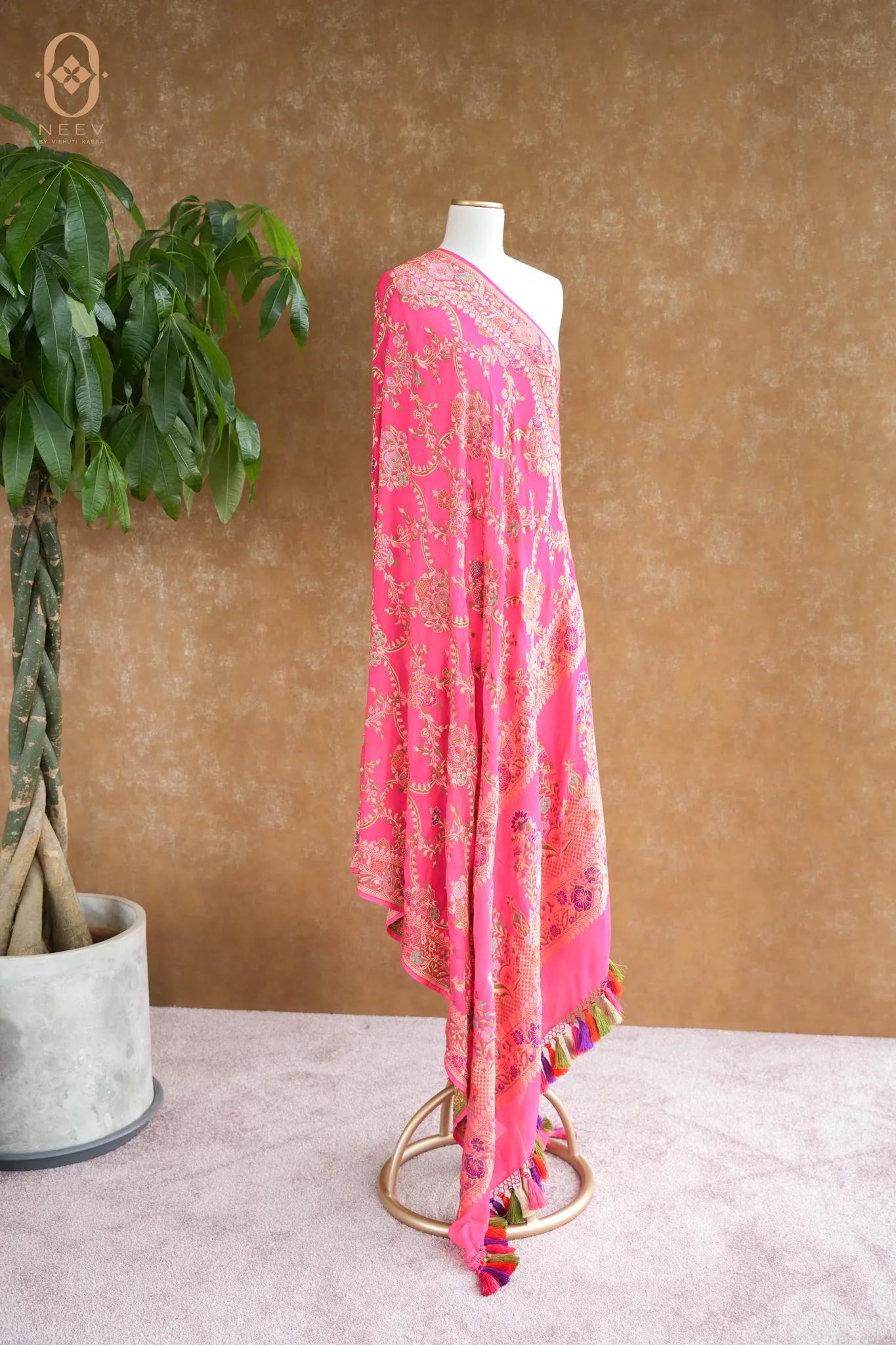 Meenakari Georgette Dupatta