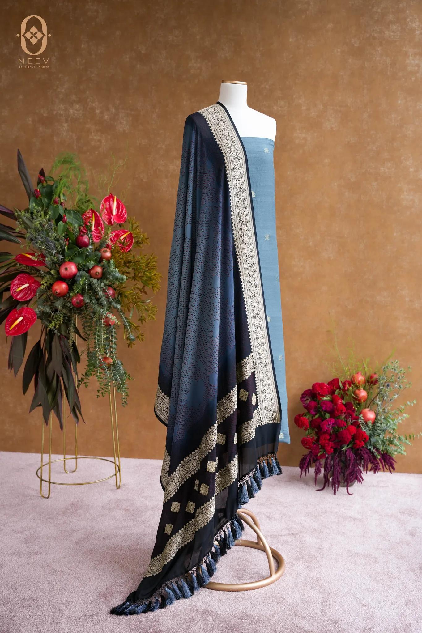 Munga Silk Suit Set