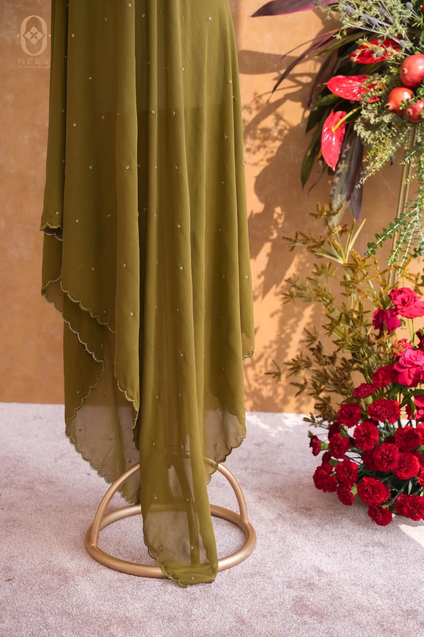 Georgette Handwork Dupatta