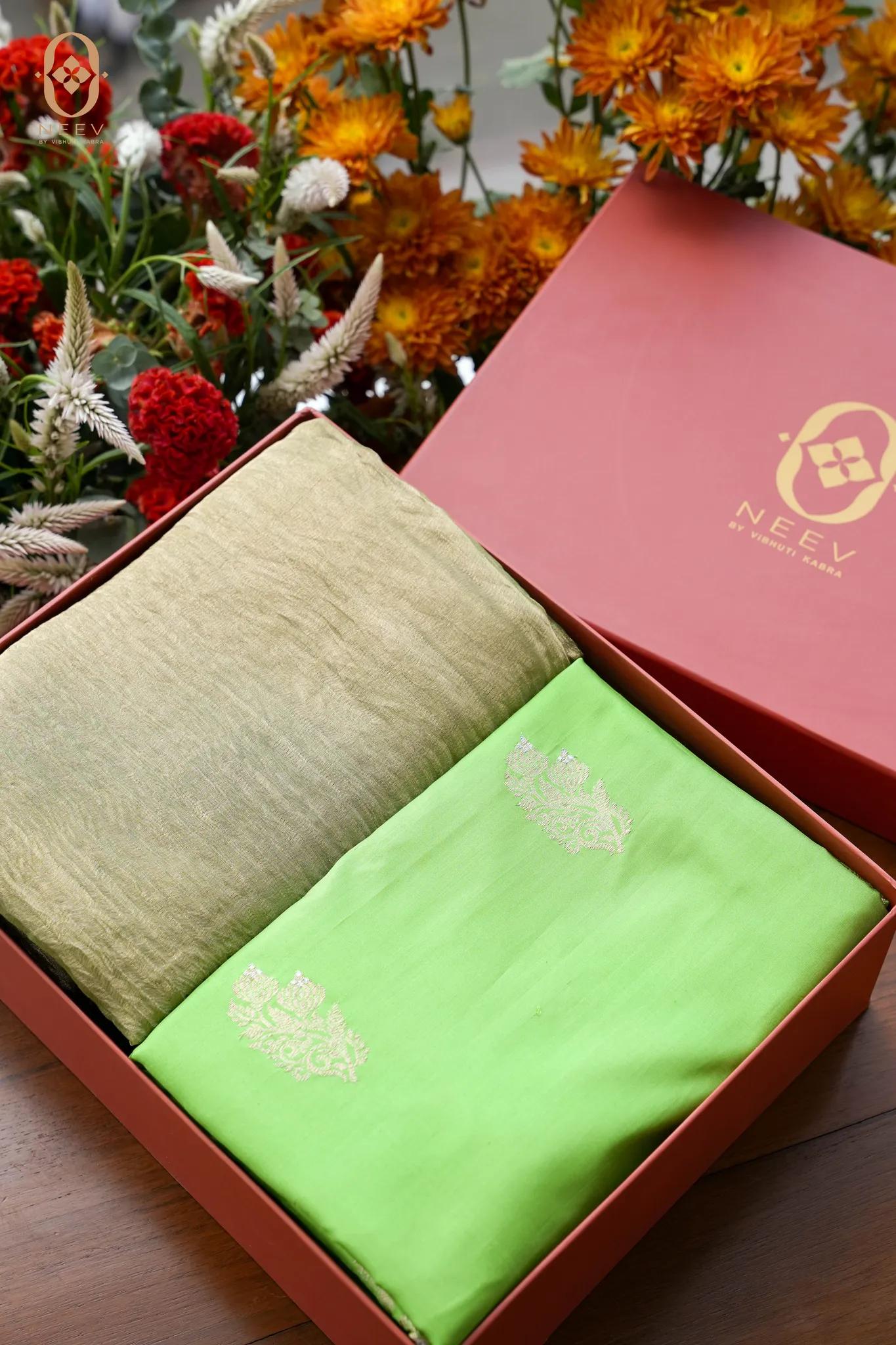 Tissue Silk Suit Set