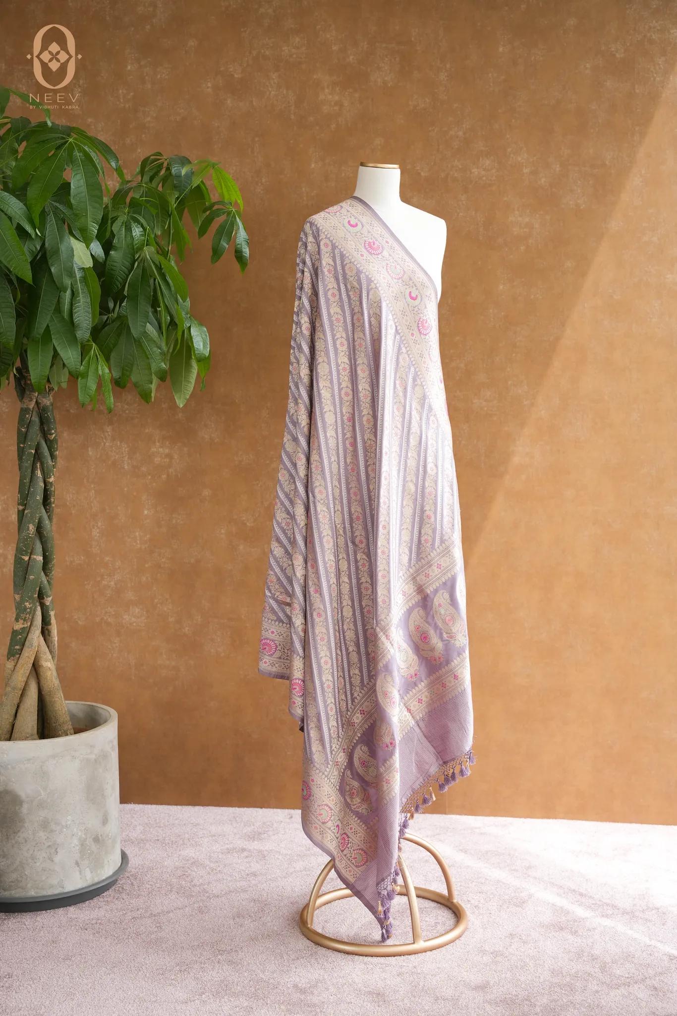 Katan Silk Meena Khadwa Dupatta