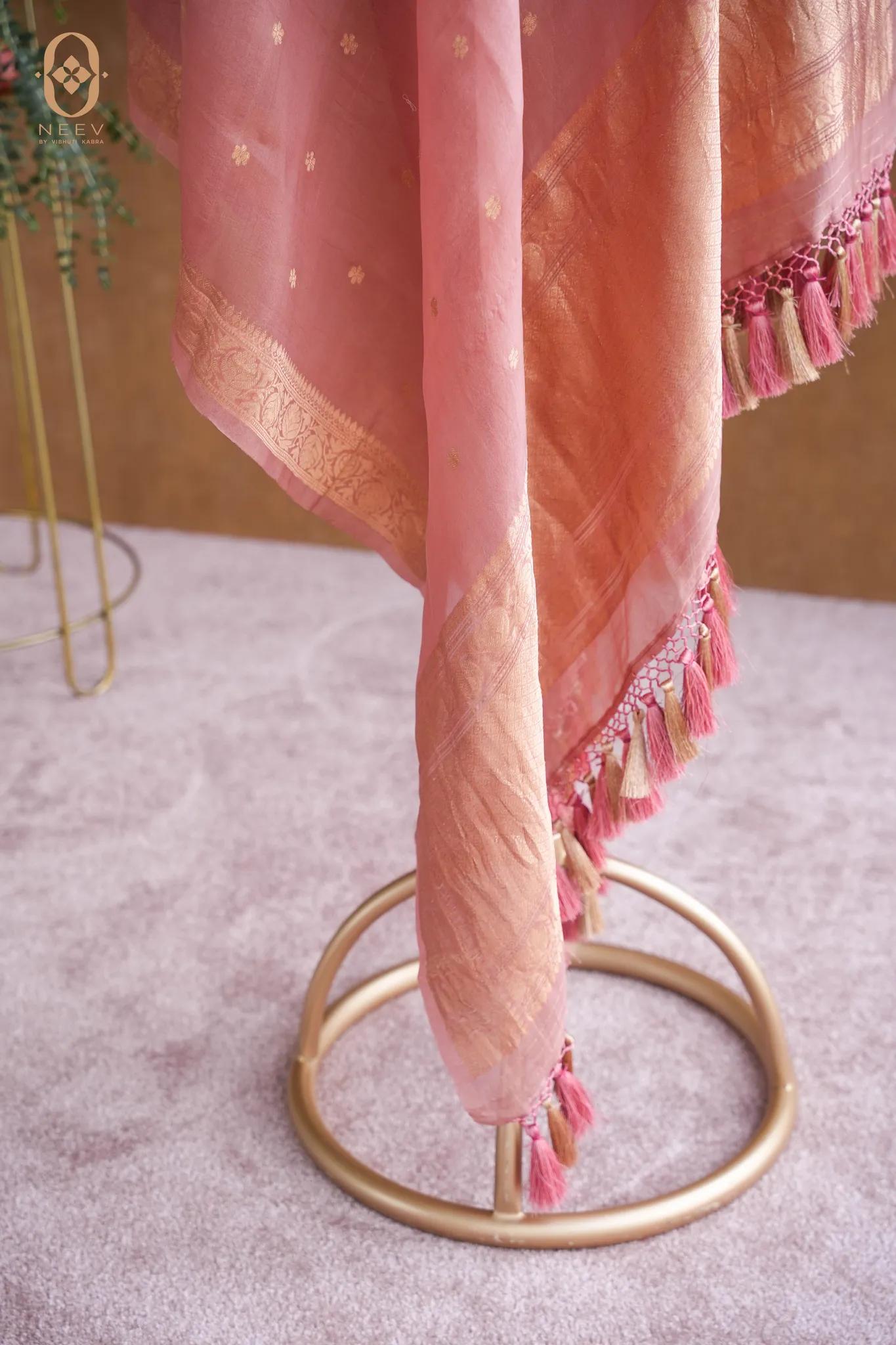 Kora Silk Boota Dupatta