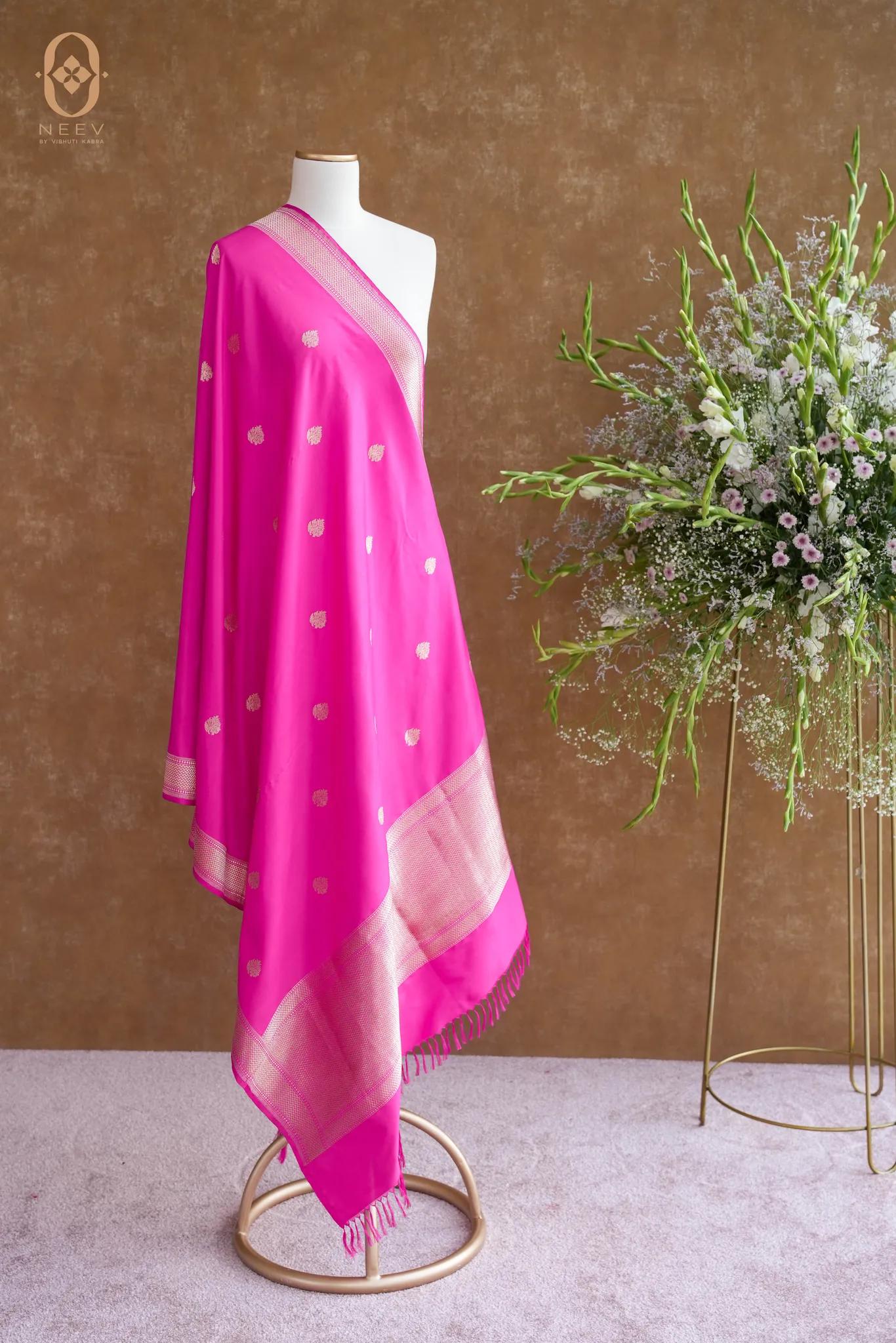 Katan Silk Boota Dupatta