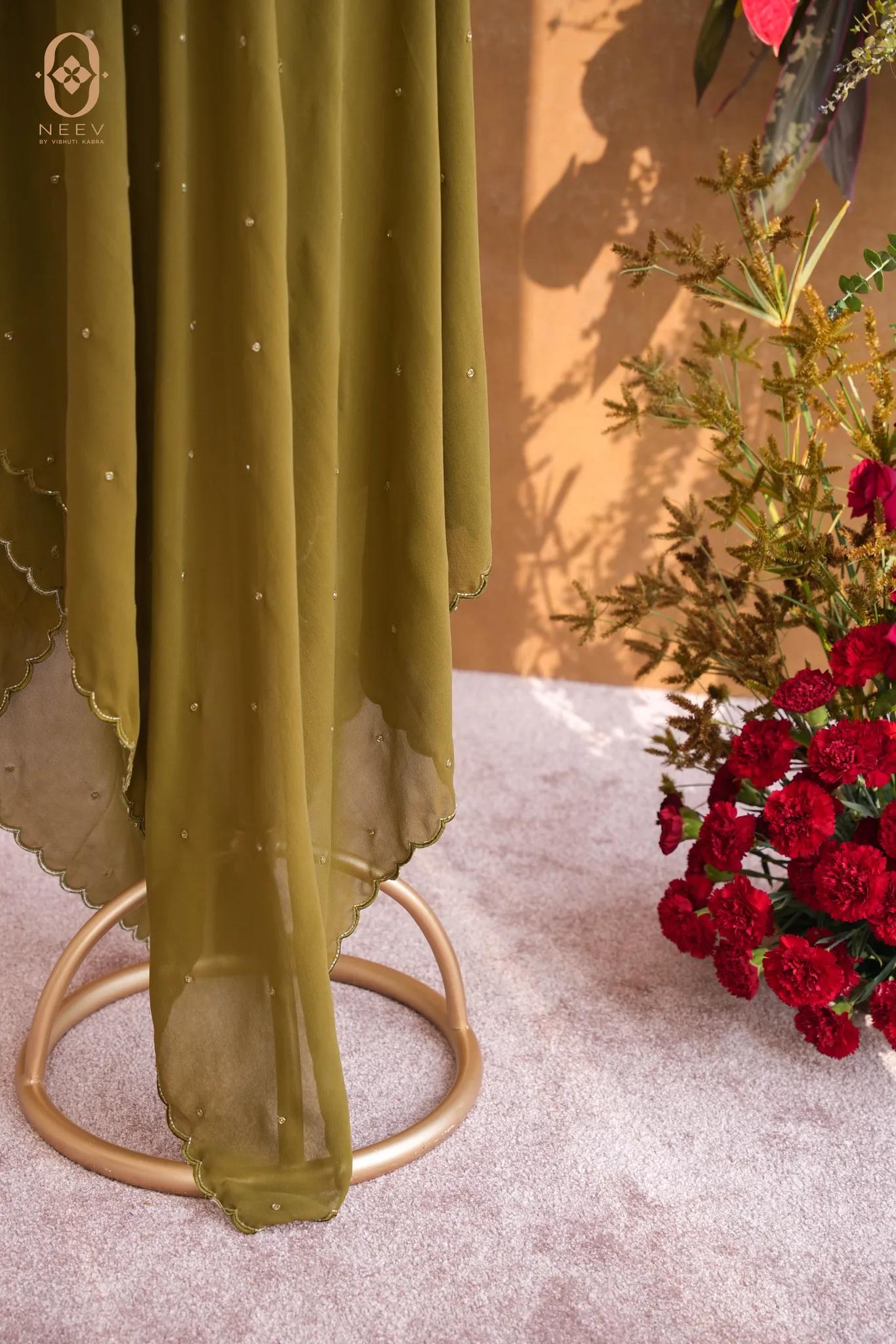 Georgette Handwork Dupatta
