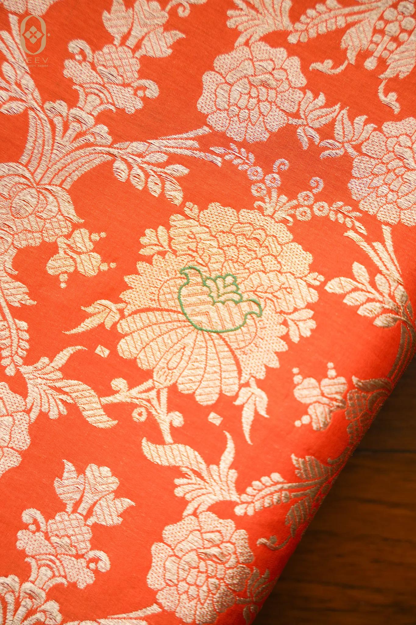 Katan Silk Brocade Fabric