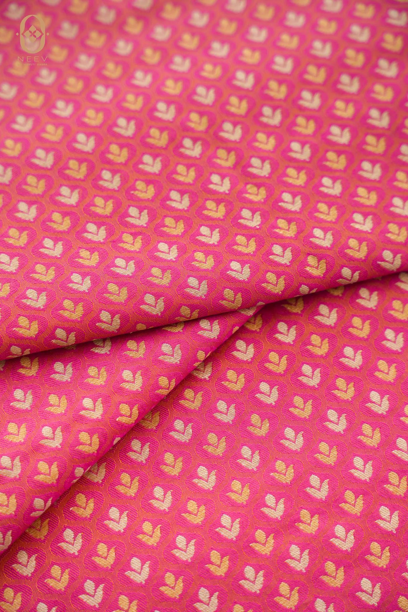 Katan Silk Boota Fabric