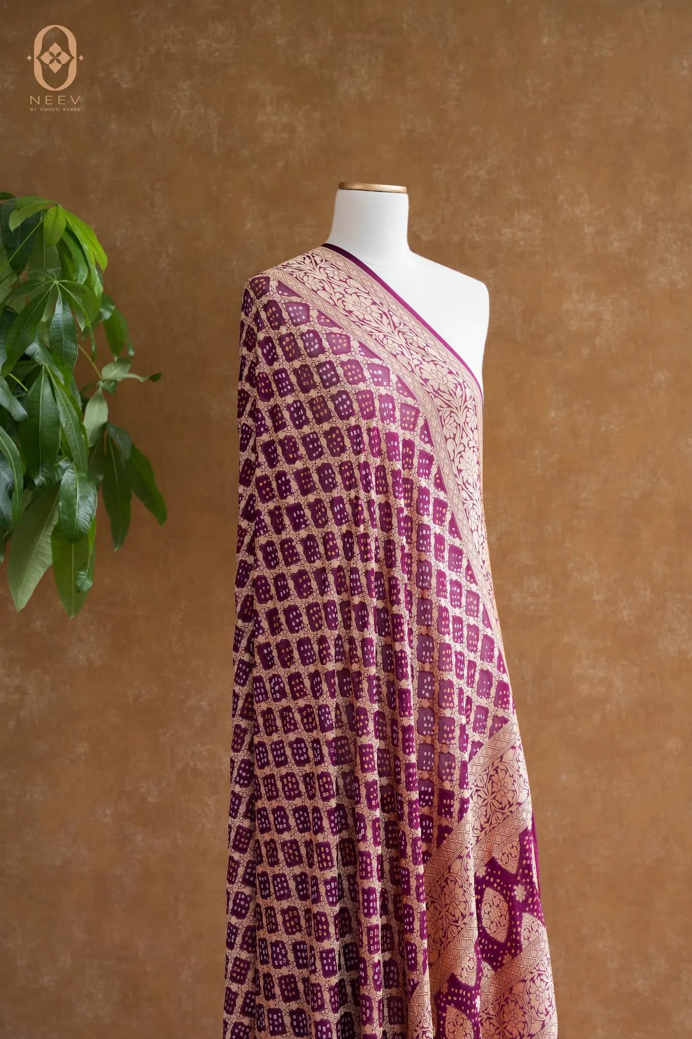 Georgette Bandhani Dupatta