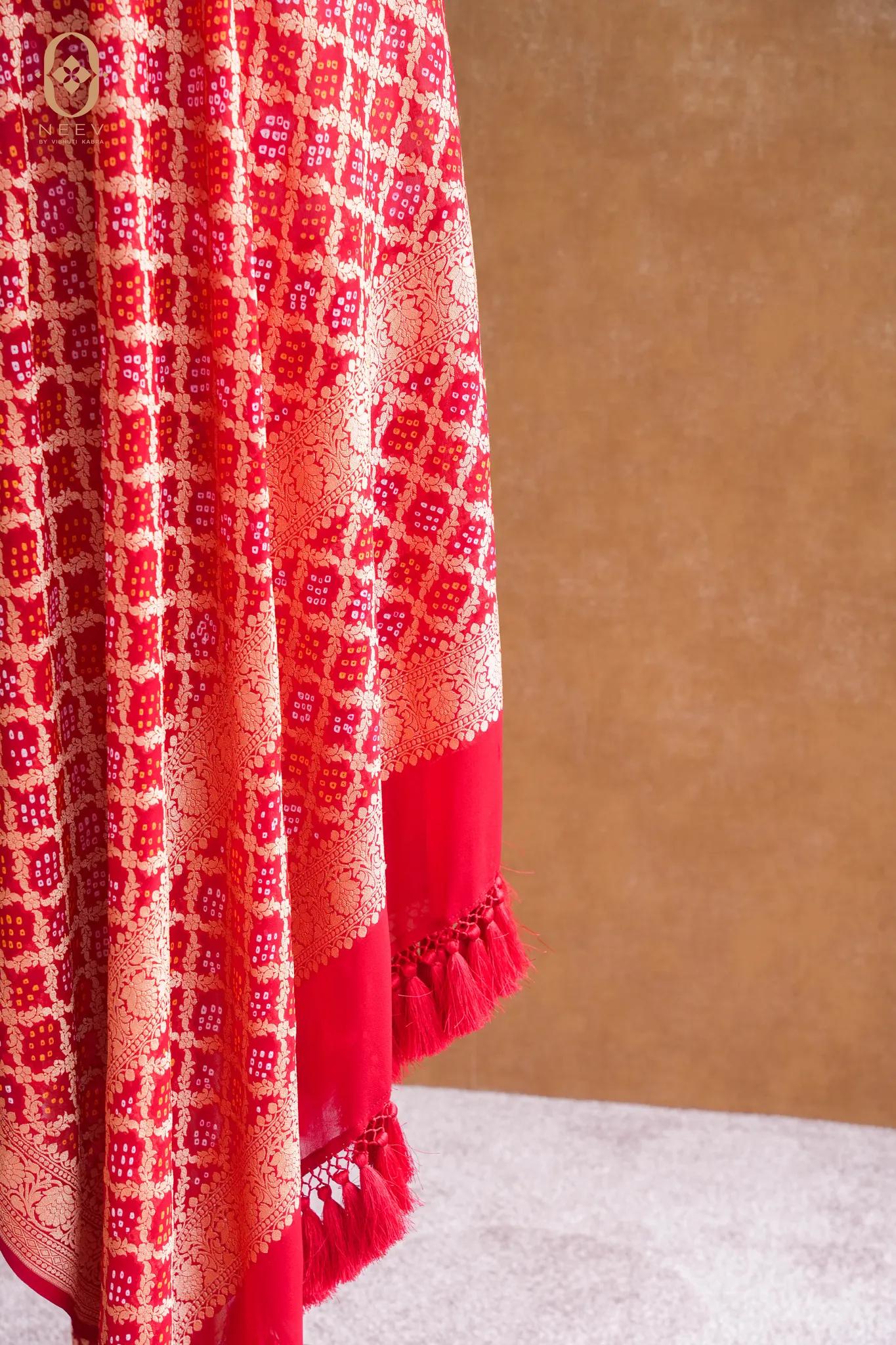 Georgette Bandhani Dupatta