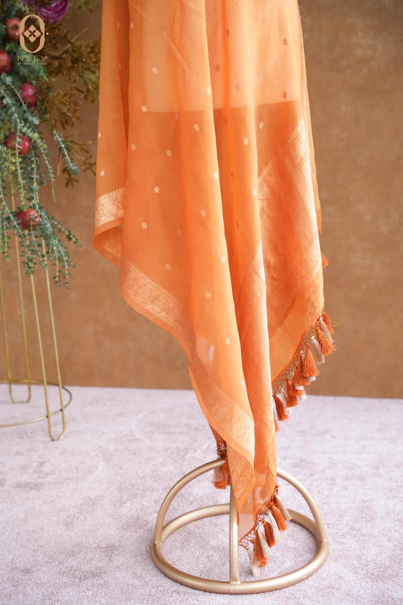 Kora Silk Boota Dupatta