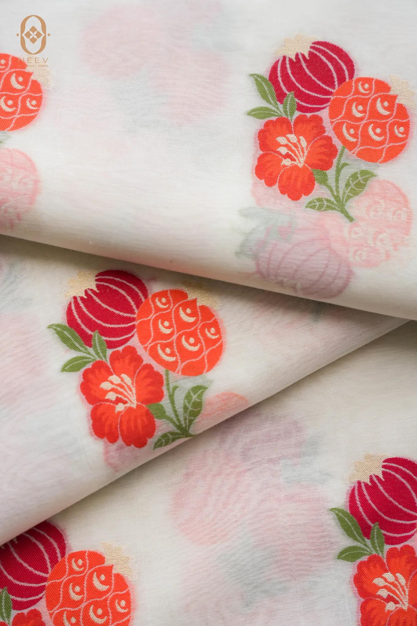 The Sacred Garden- Premium Cotton Anar Fabric