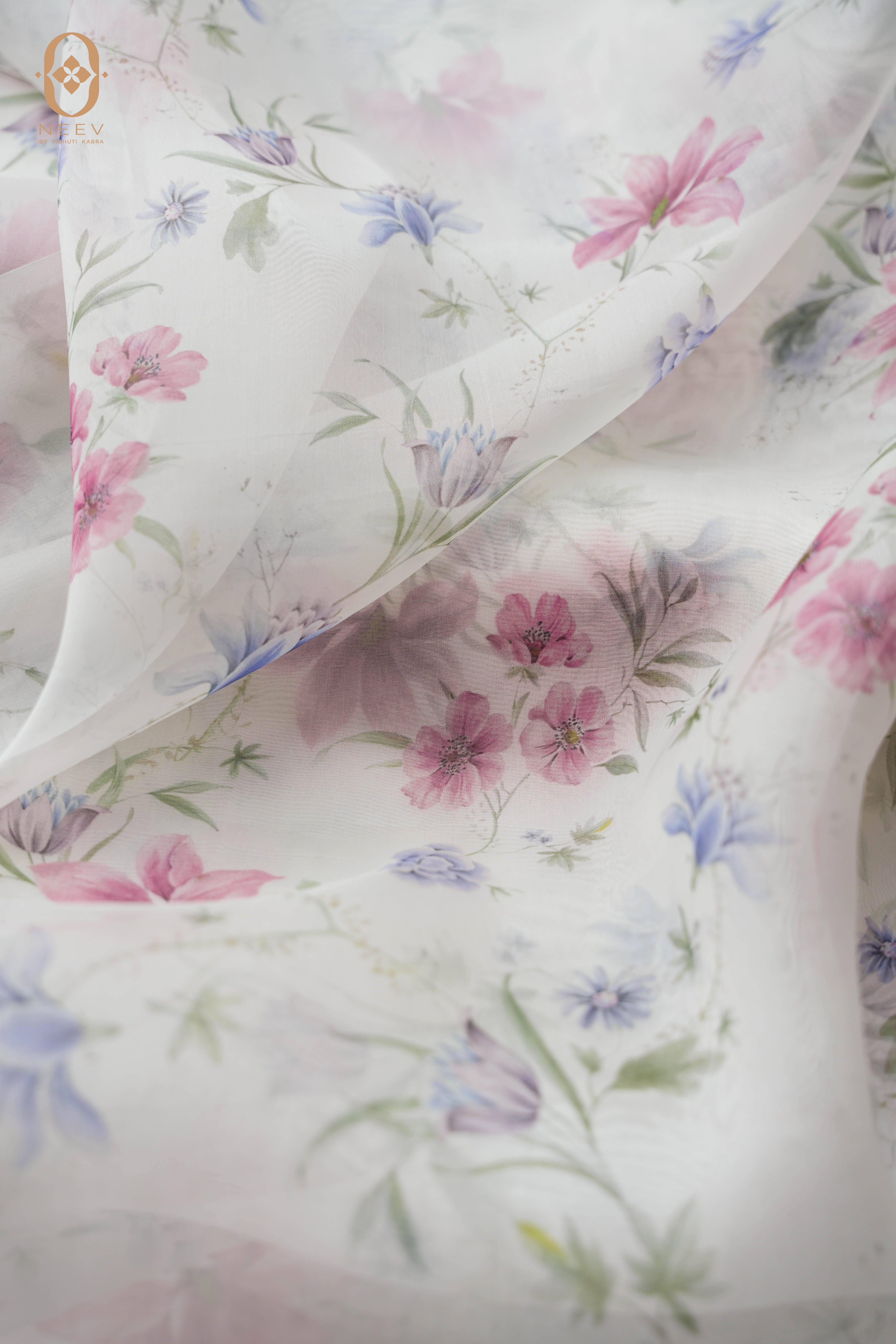 Printed Organza Fabric
