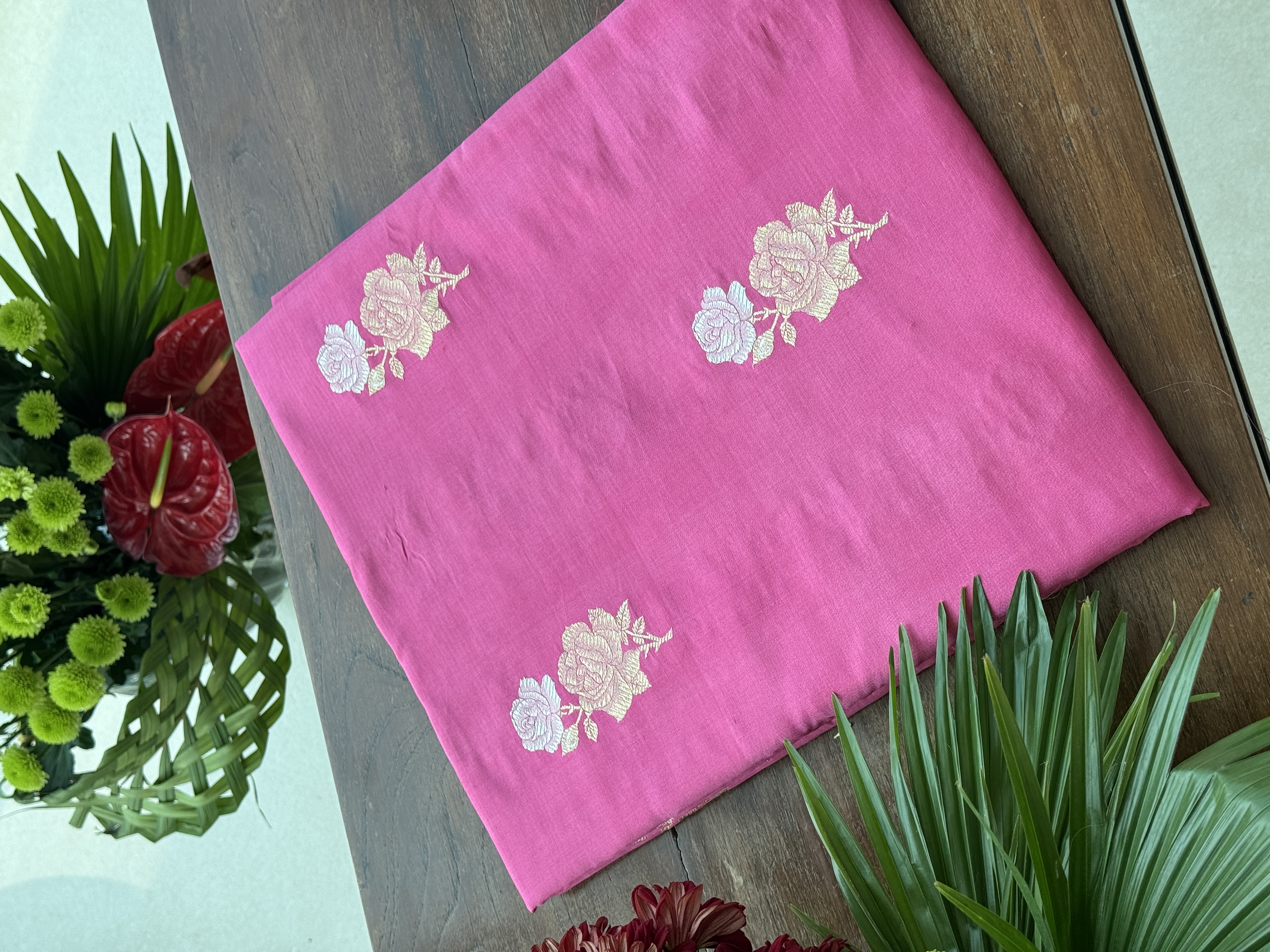 Gulbuta Katan Silk Fabric