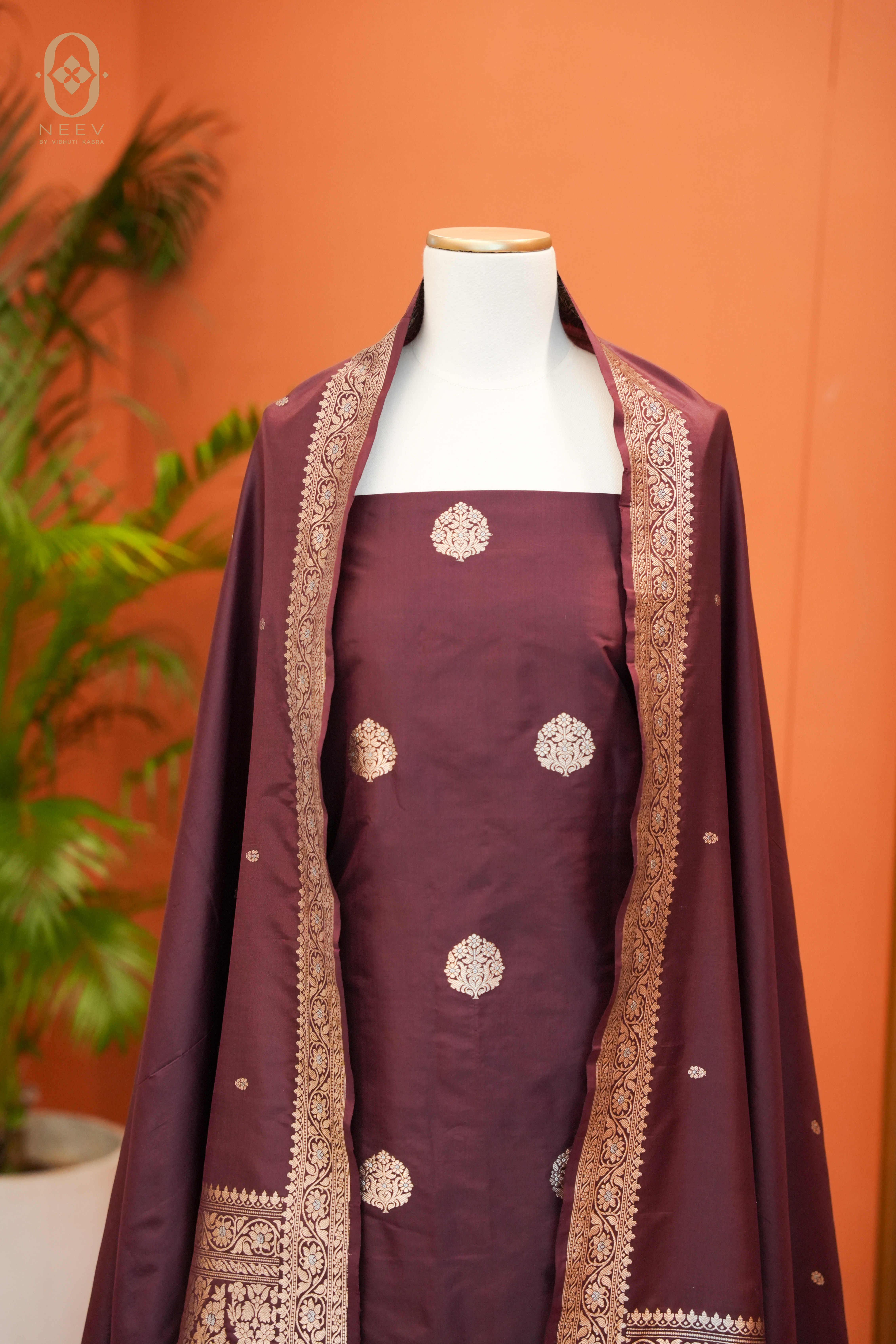 Katan Silk Suit Set