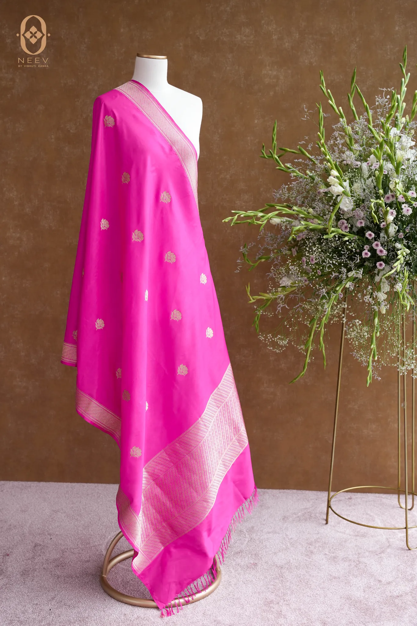 Katan Silk Boota Dupatta