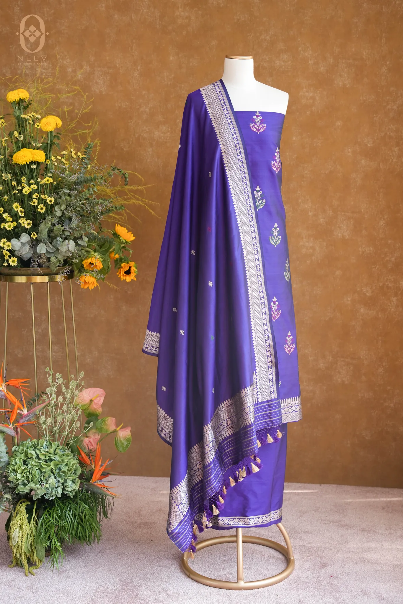 Premium Katan Silk Suit Set