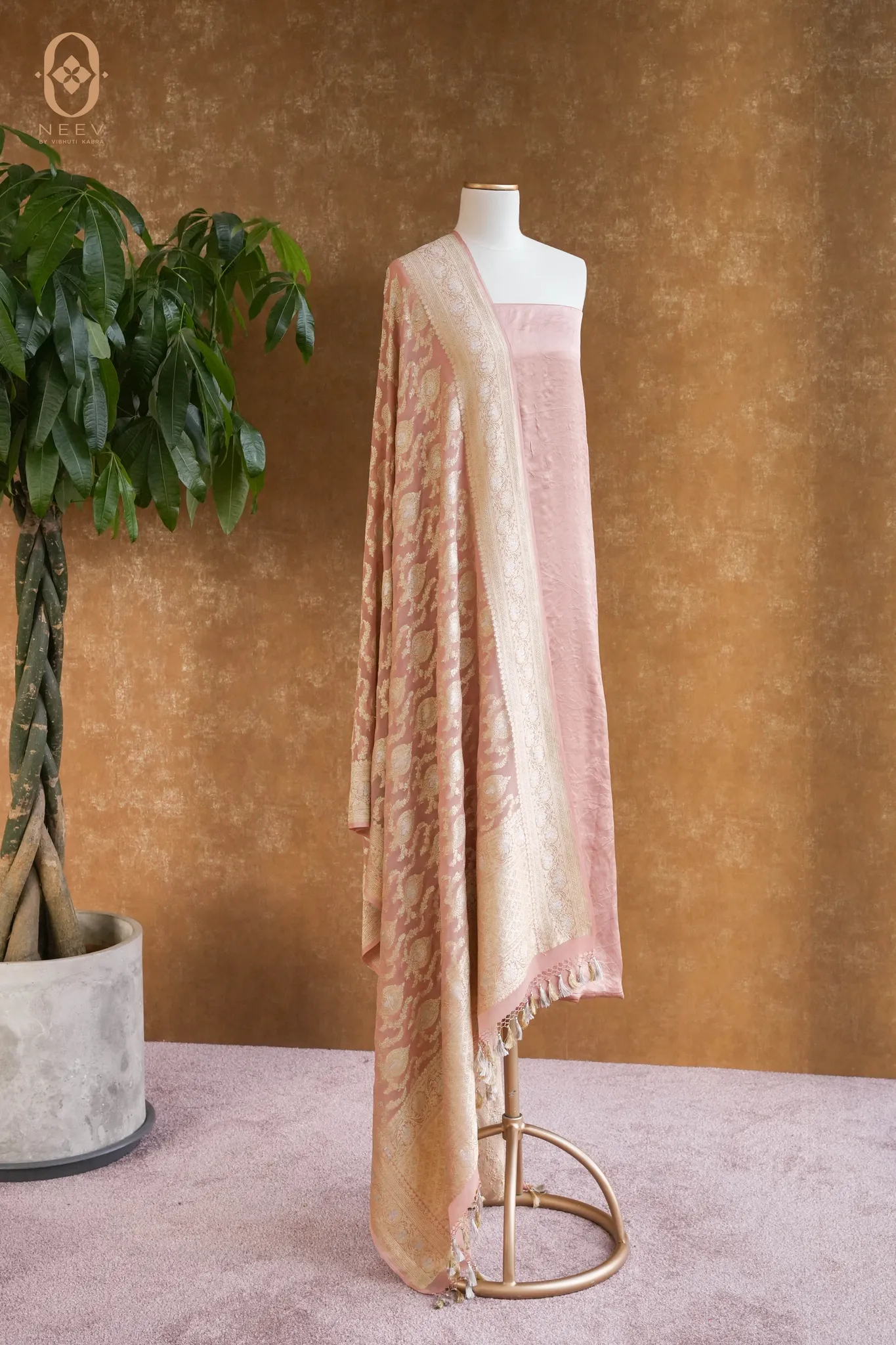 Satin Silk Suit Set