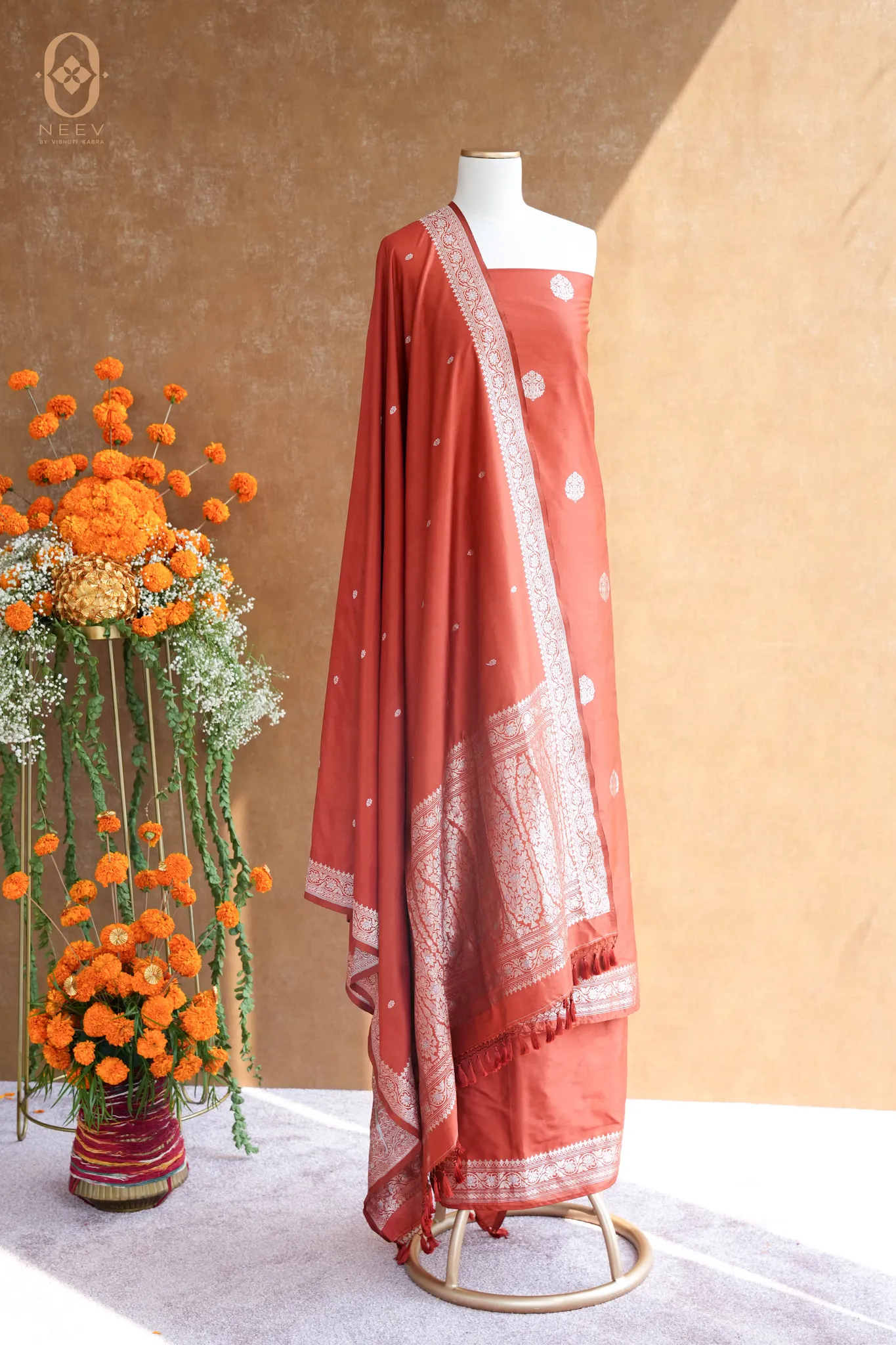 Katan Silk Suit Set
