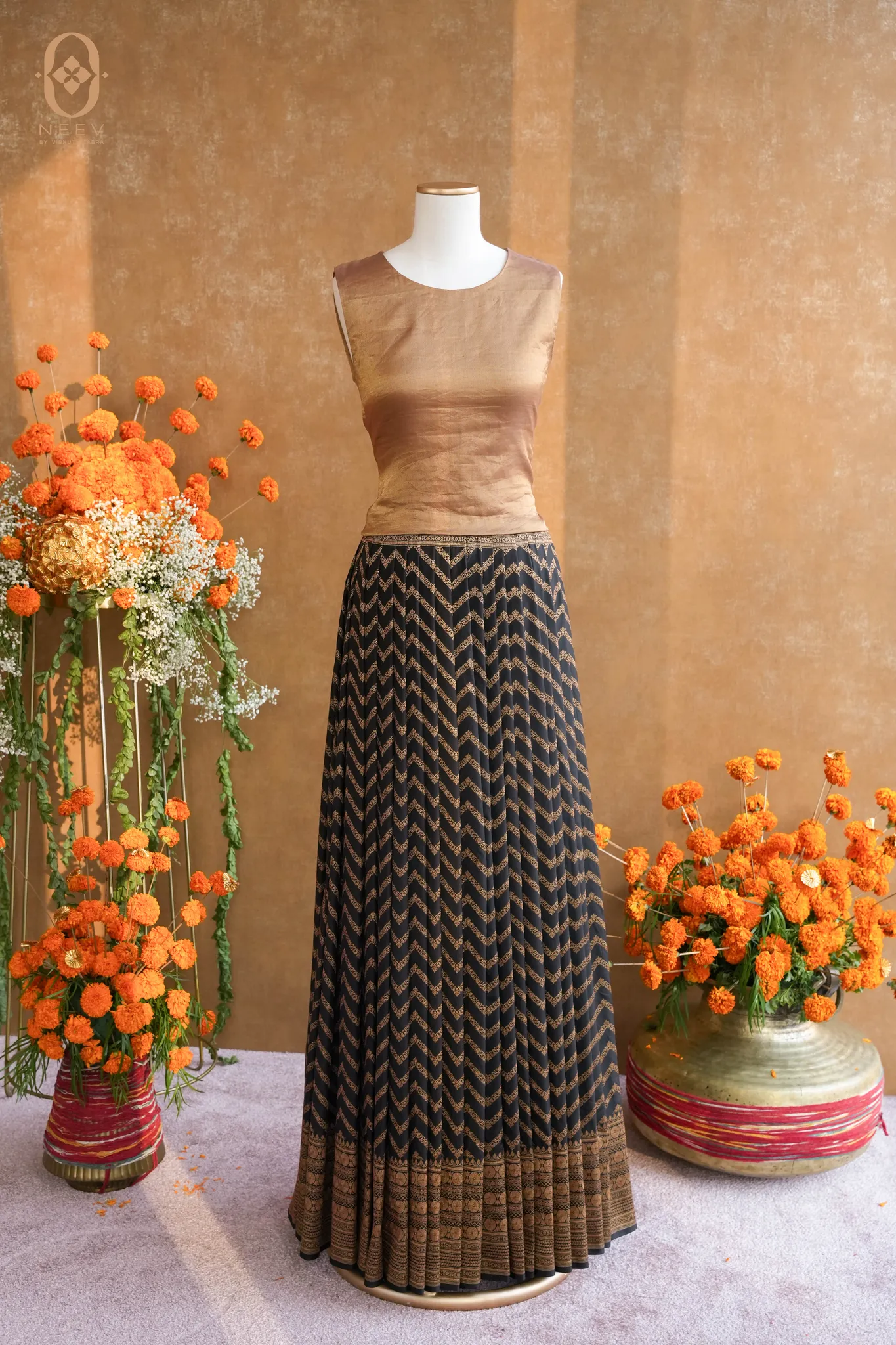 Katan Silk Lehenga Fabric