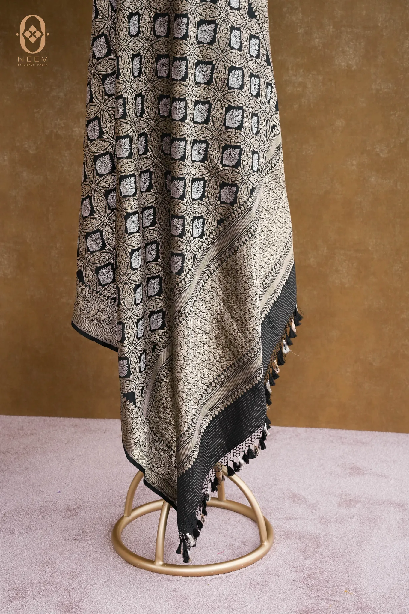 Katan Silk Khadwa Weave Dupatta