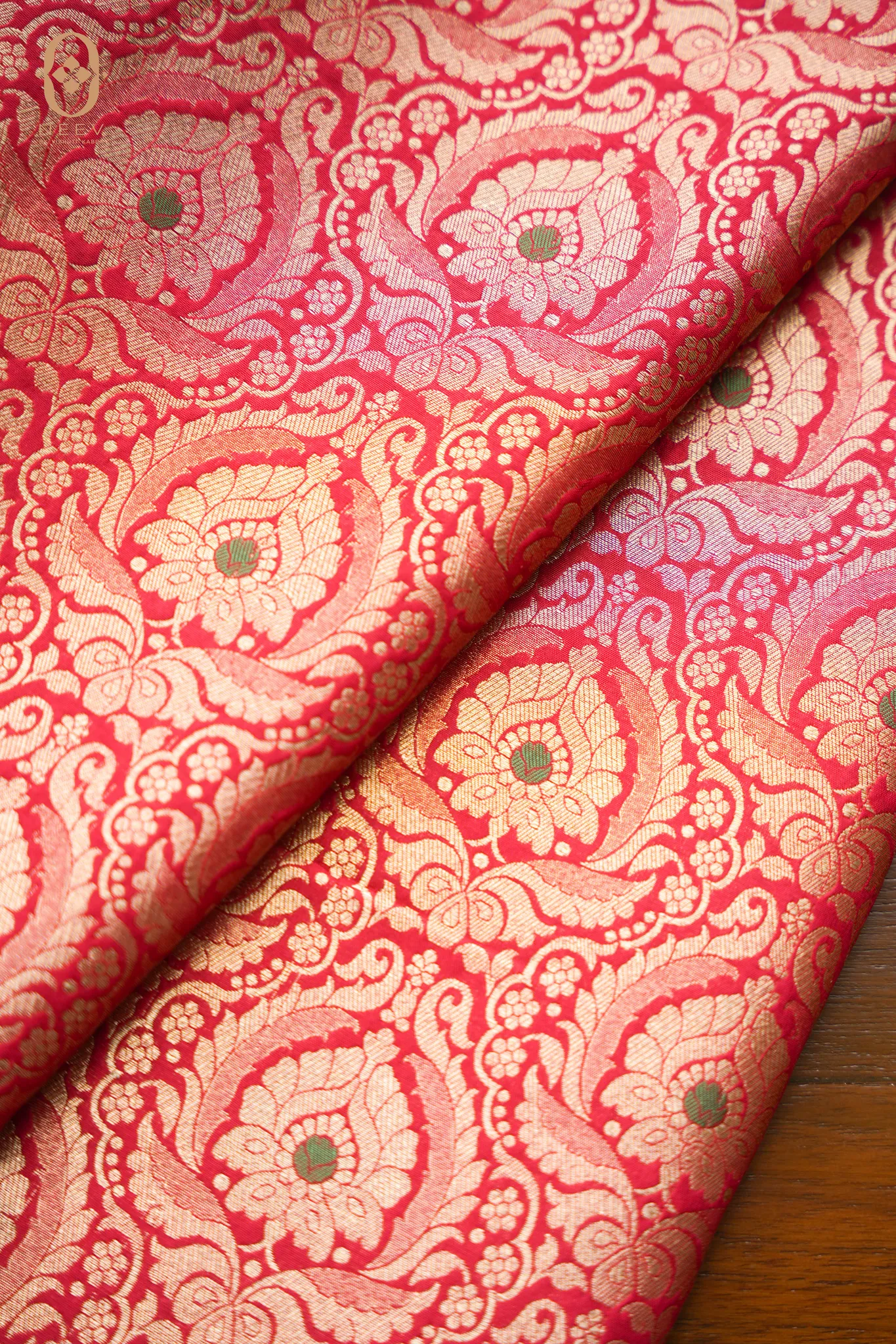 Katan Silk Brocade Fabric