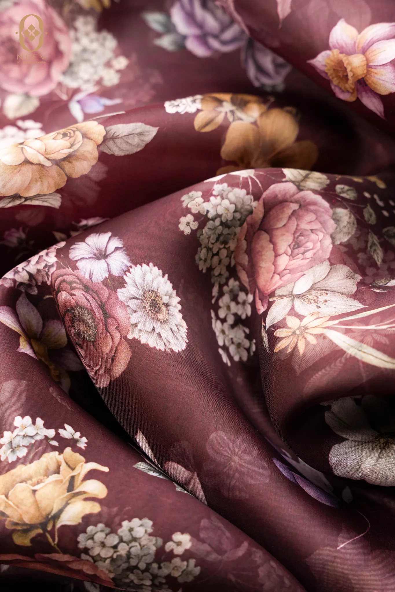 Printed Organza Fabric
