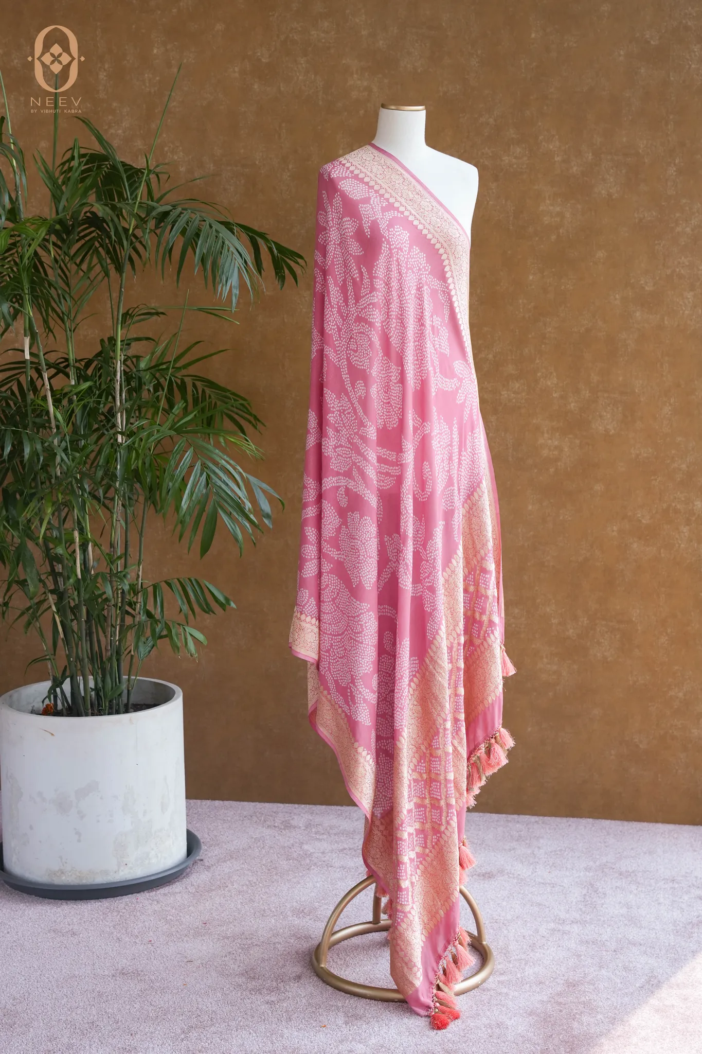 Georgette Bandhani Dupatta