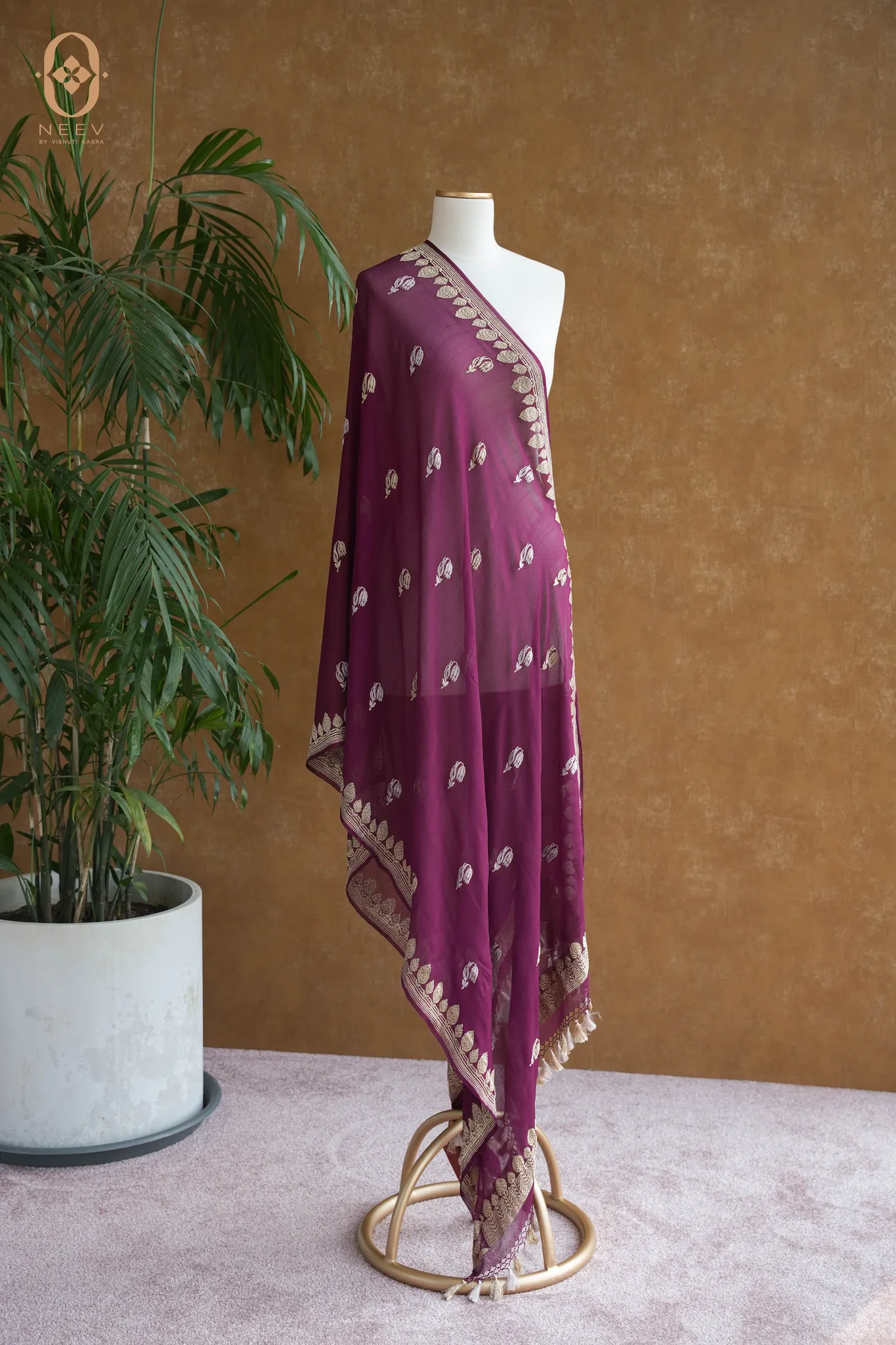 Georgette Tulip Dupatta