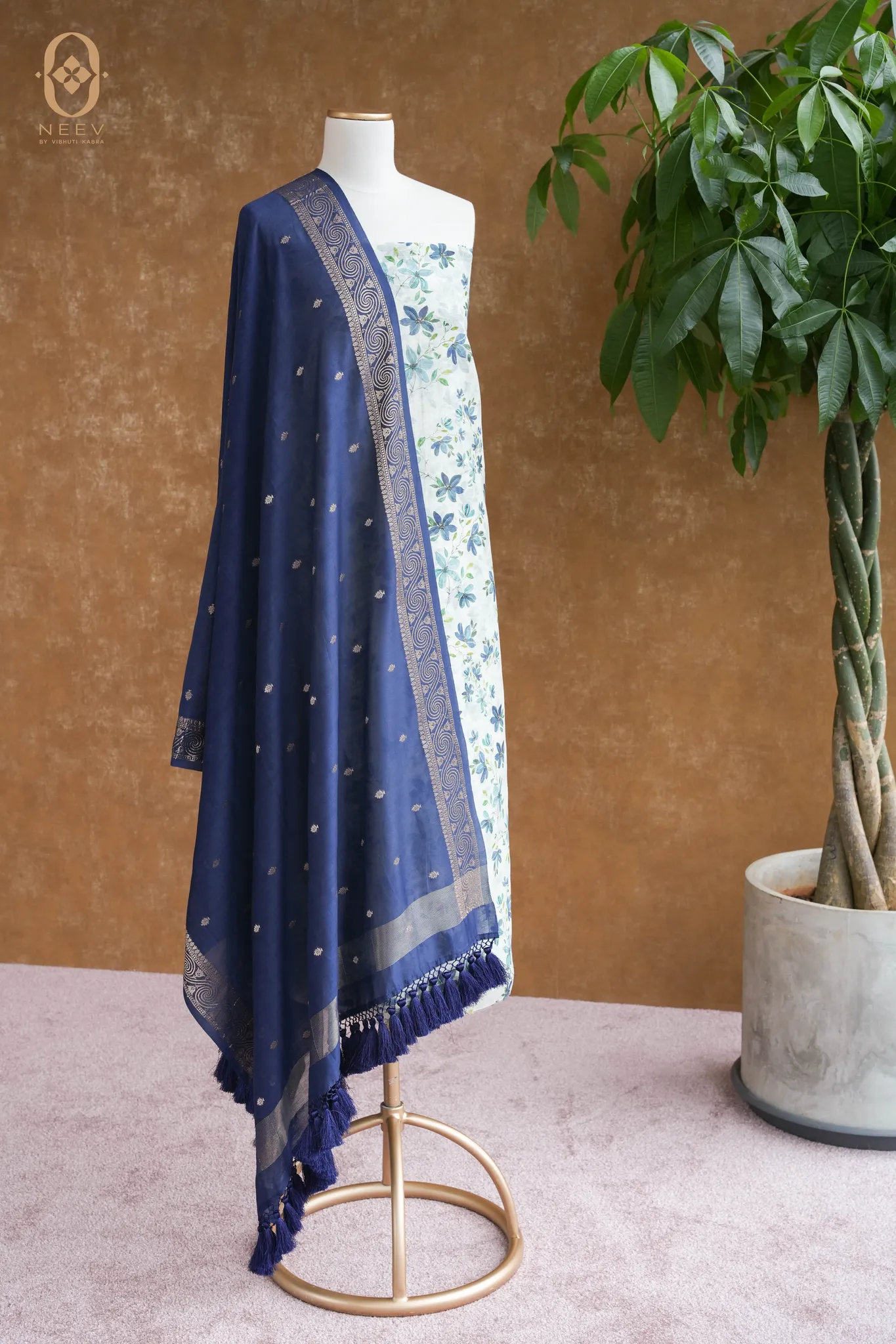 Printed Cotton Suit Set