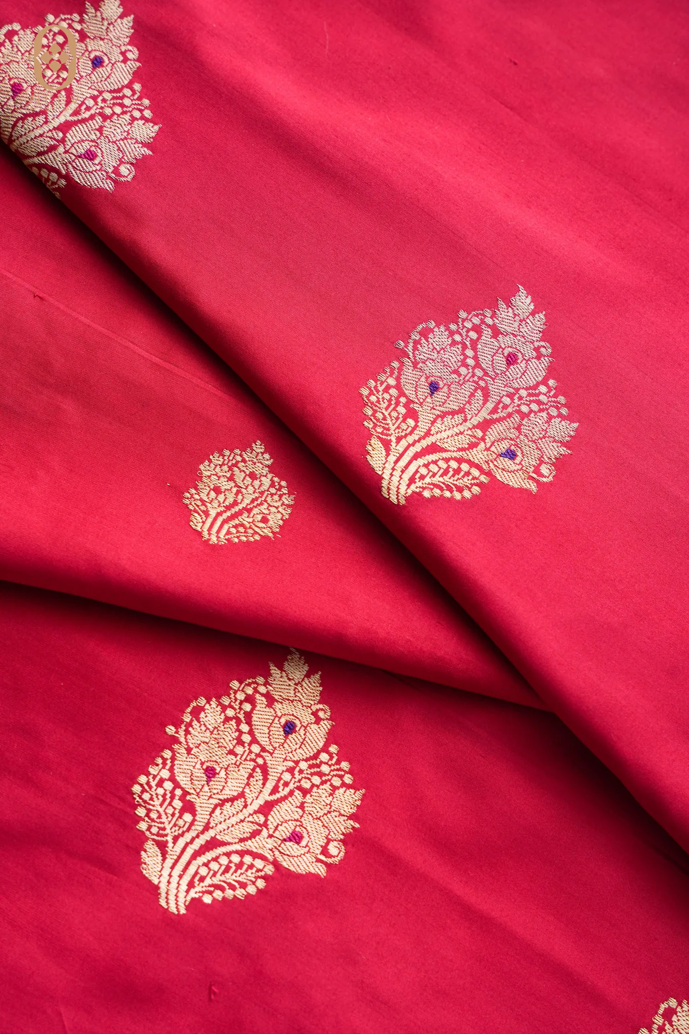 Katan Silk Boota Fabric