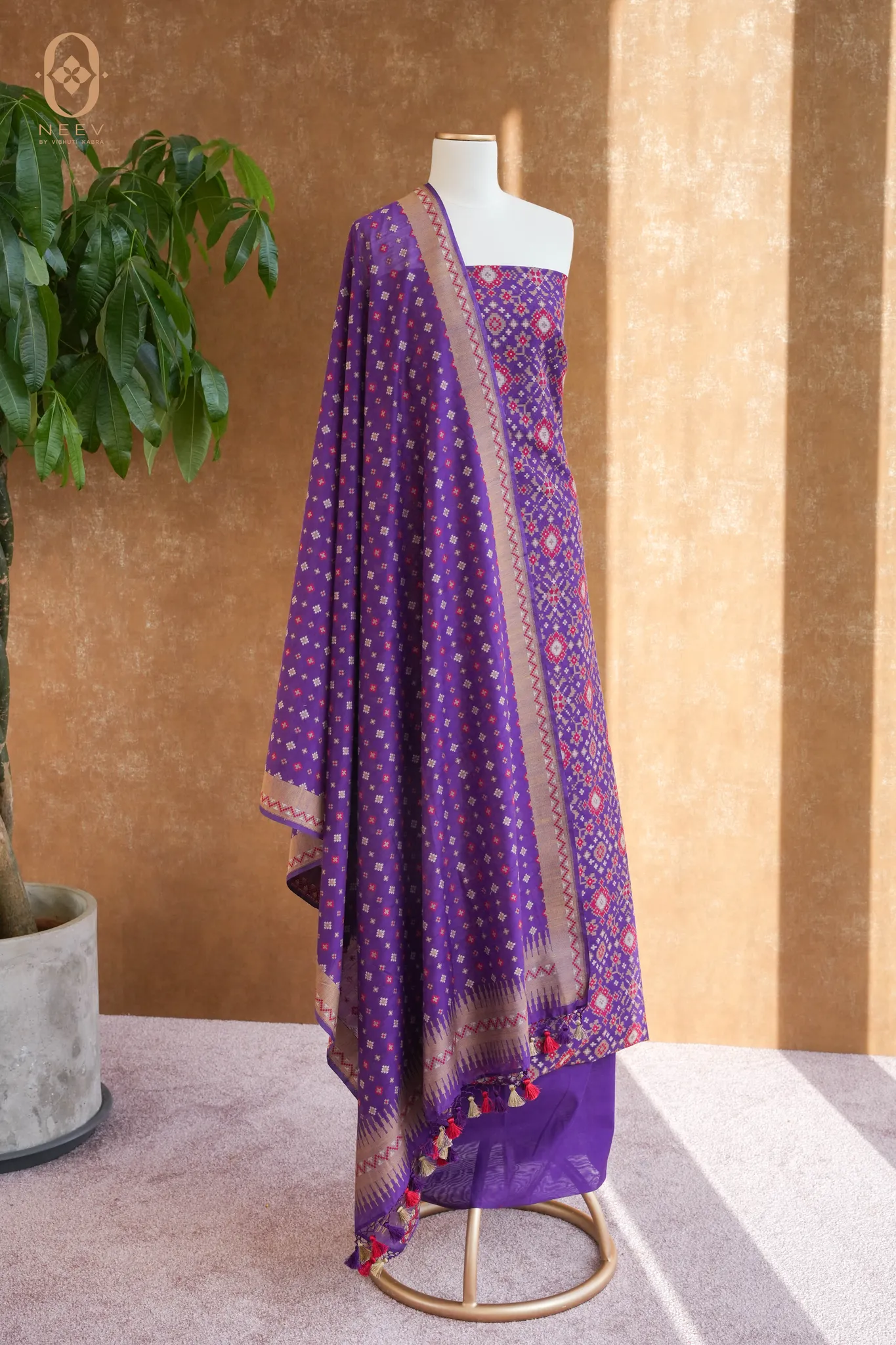 Patola Cotton Suit Set