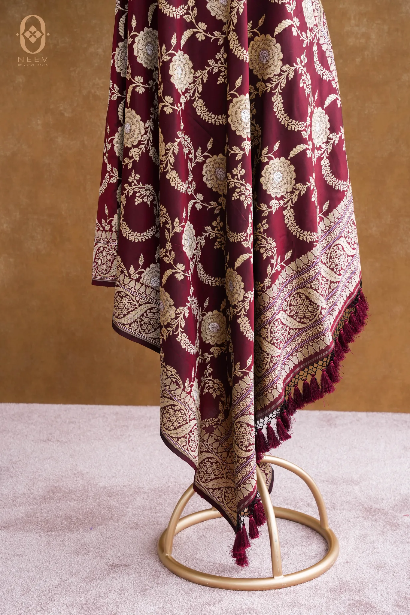 Katan Silk Khadwa Jaal Dupatta