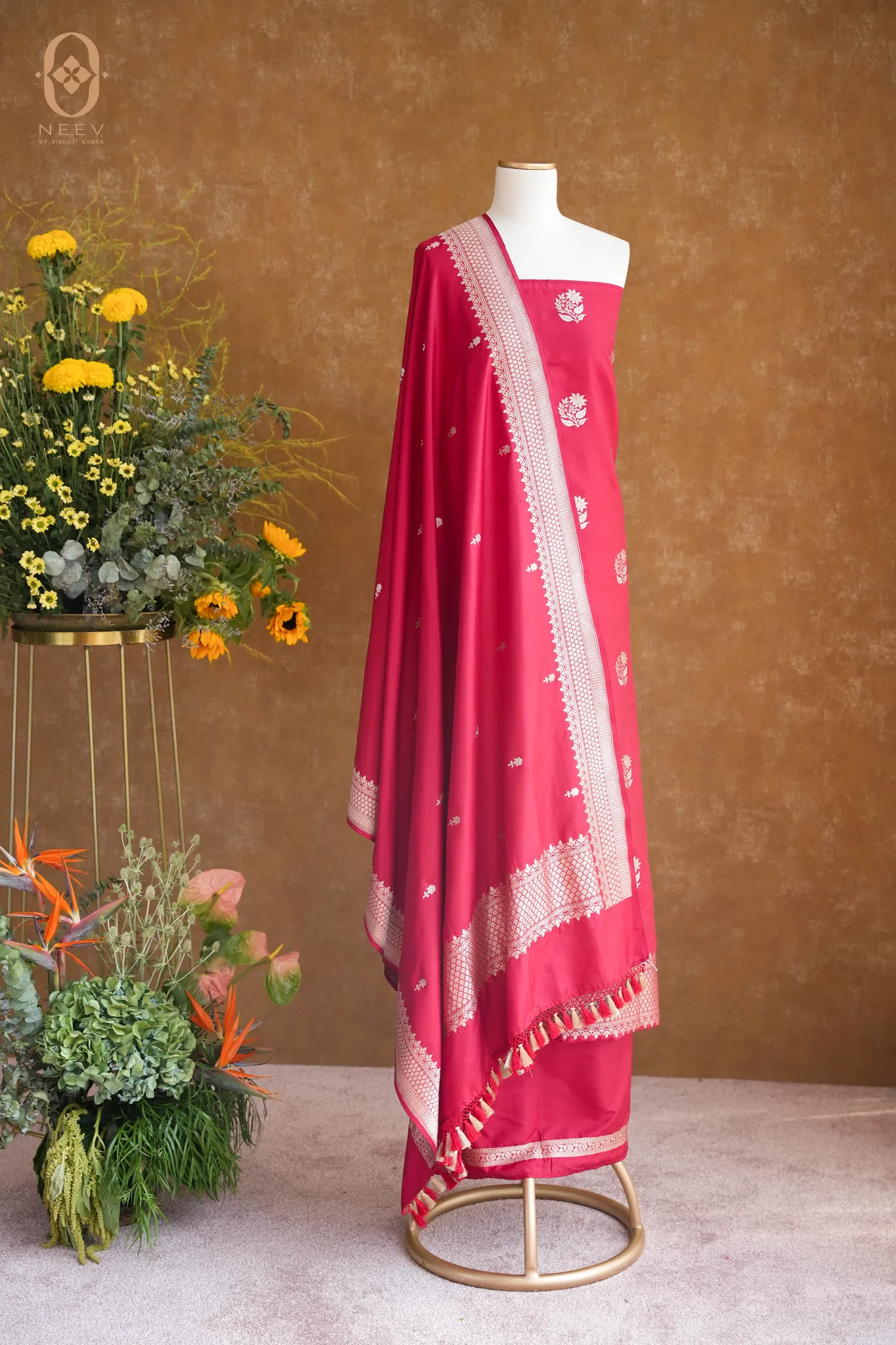 Katan Silk Suit Set