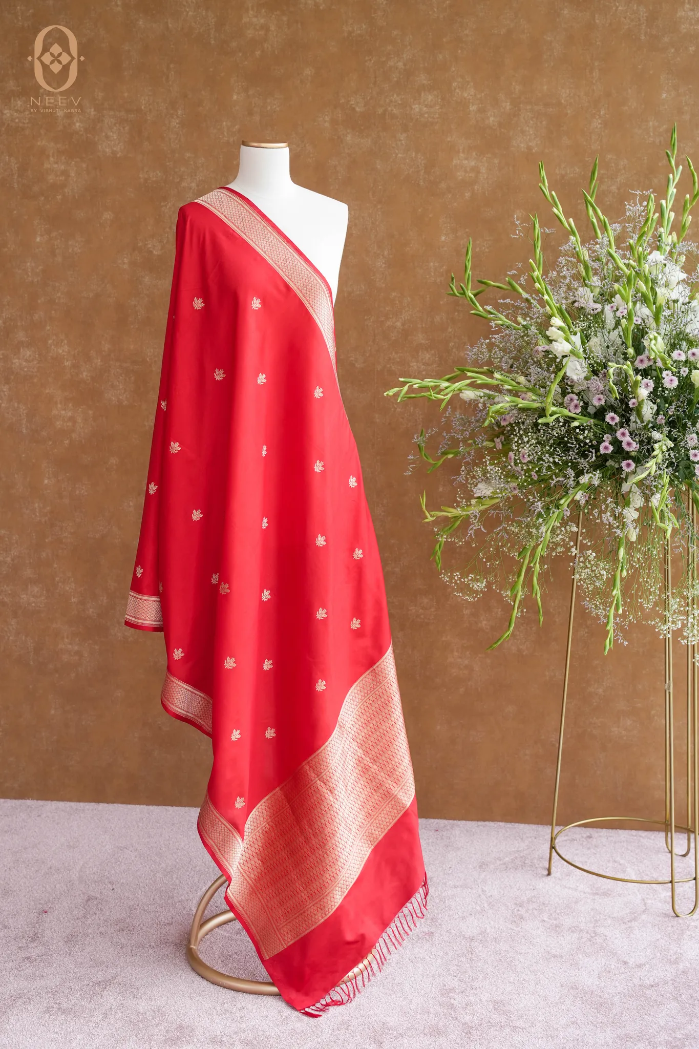 Katan Silk Boota Dupatta