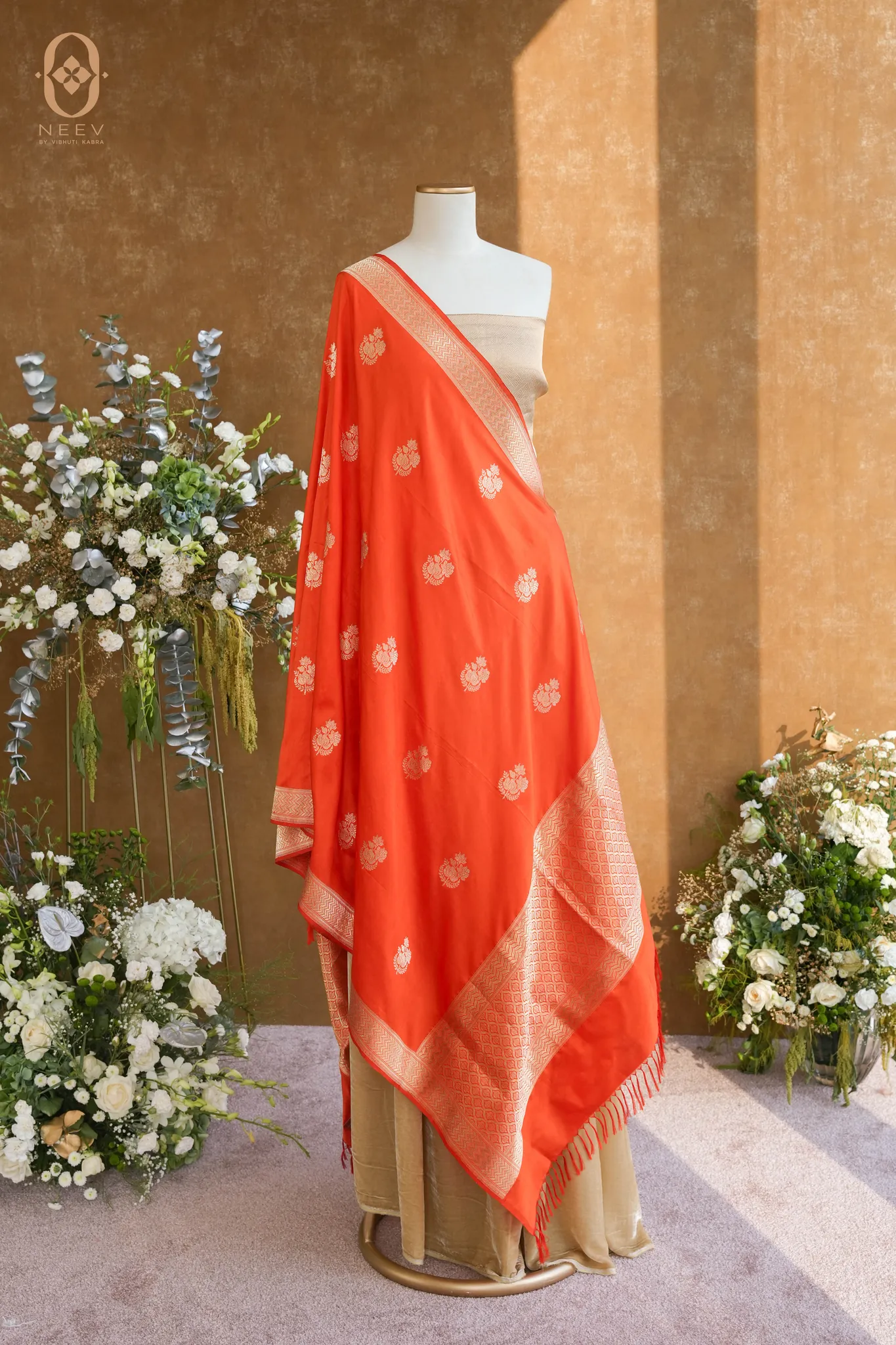 Katan Silk Boota Dupatta