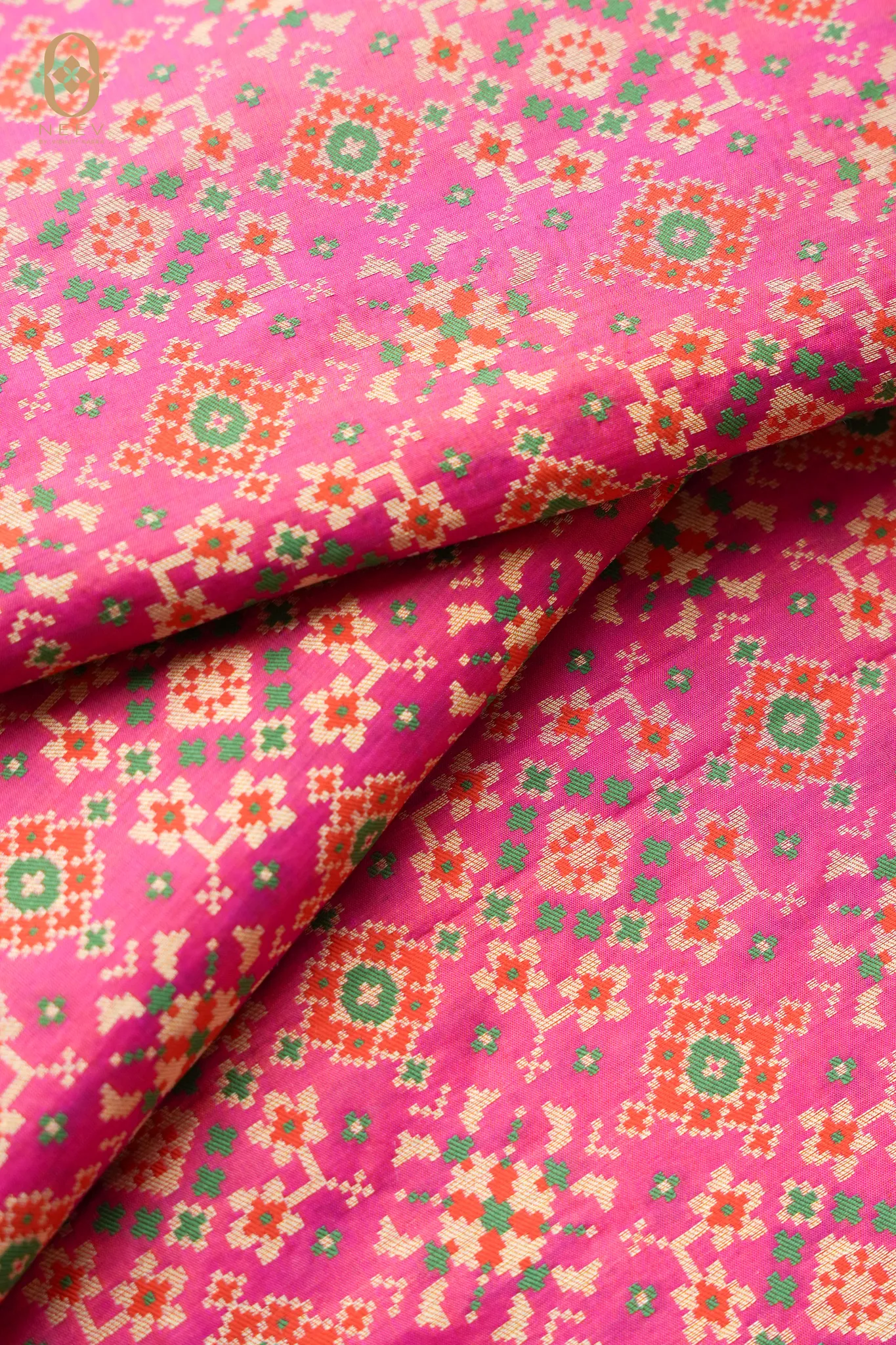 Patola Katan Silk Fabric